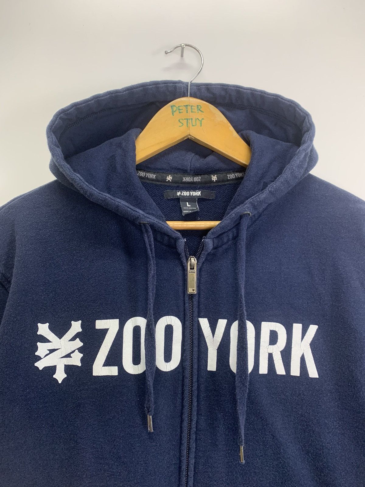 Vintage Vintage Zoo York big logo hoodies Size US L / EU 52-54 / 3 - 3 Thumbnail