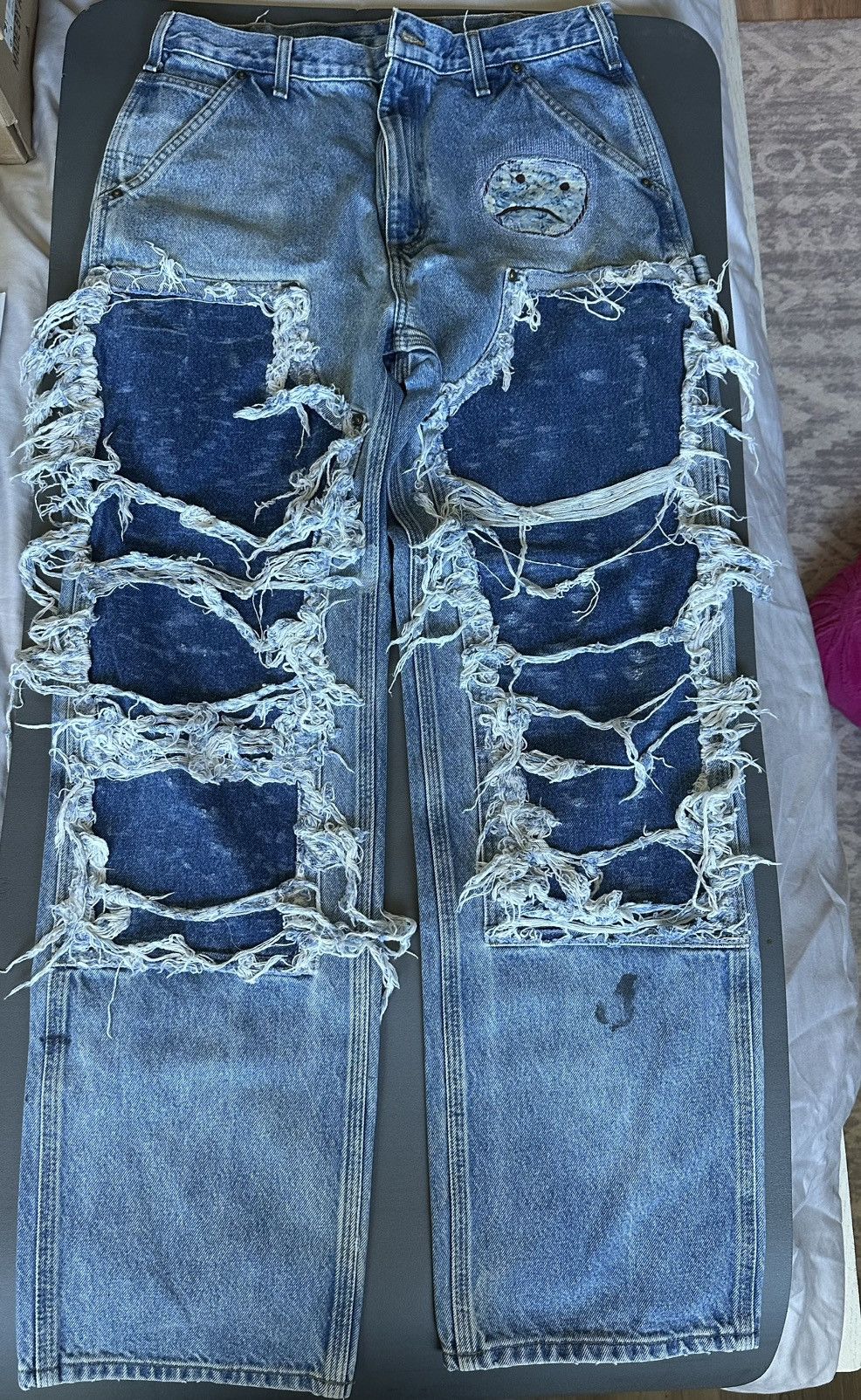 Carhartt Custom design Carhartt double knee work jeans Size 34" / US 12 / IT 48 - 2 Thumbnail