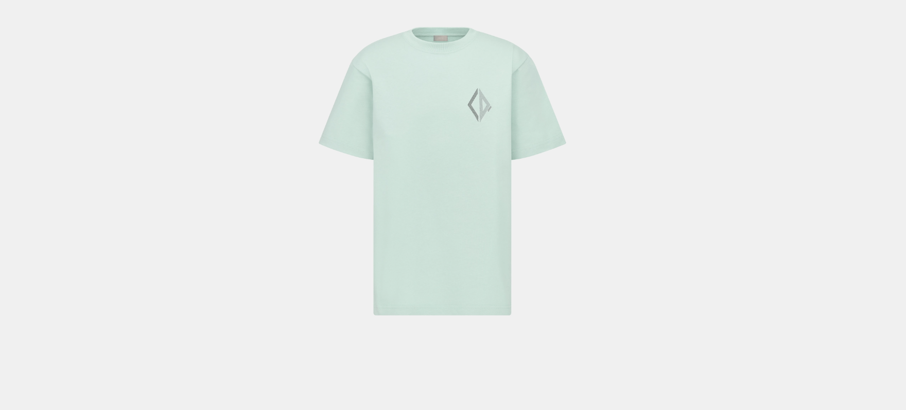 o1w1db10624 Diamond Relaxed-Fit T-Shirts in Green