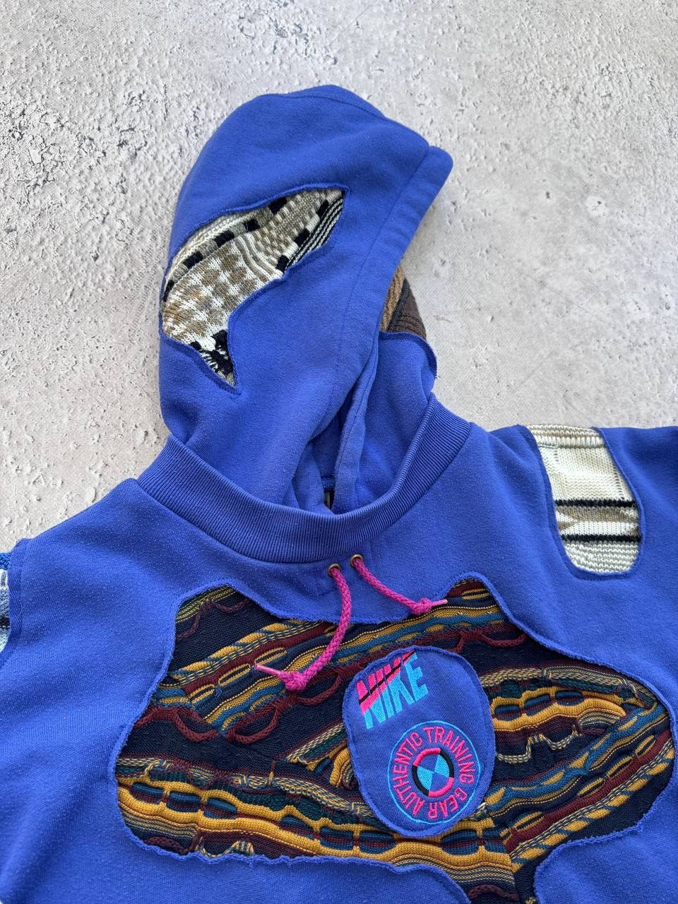 Coogi × Nike Y2K VINTAGE NIKE STREETWEAR REWORKED NIKE HOODIE 90S Size US M / EU 48-50 / 2 - 7 Thumbnail