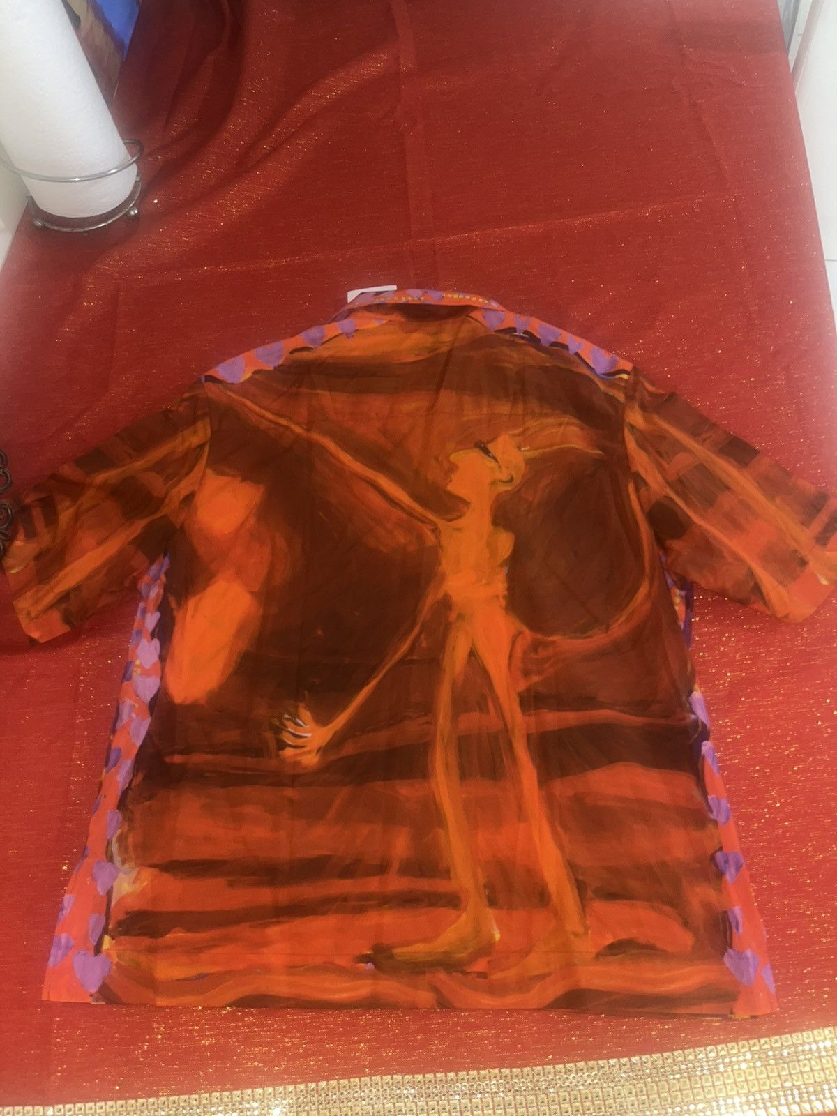 Givenchy Givenchy Devil Print Shirt Sz 41 Size US L / EU 52-54 / 3 - 19 Thumbnail