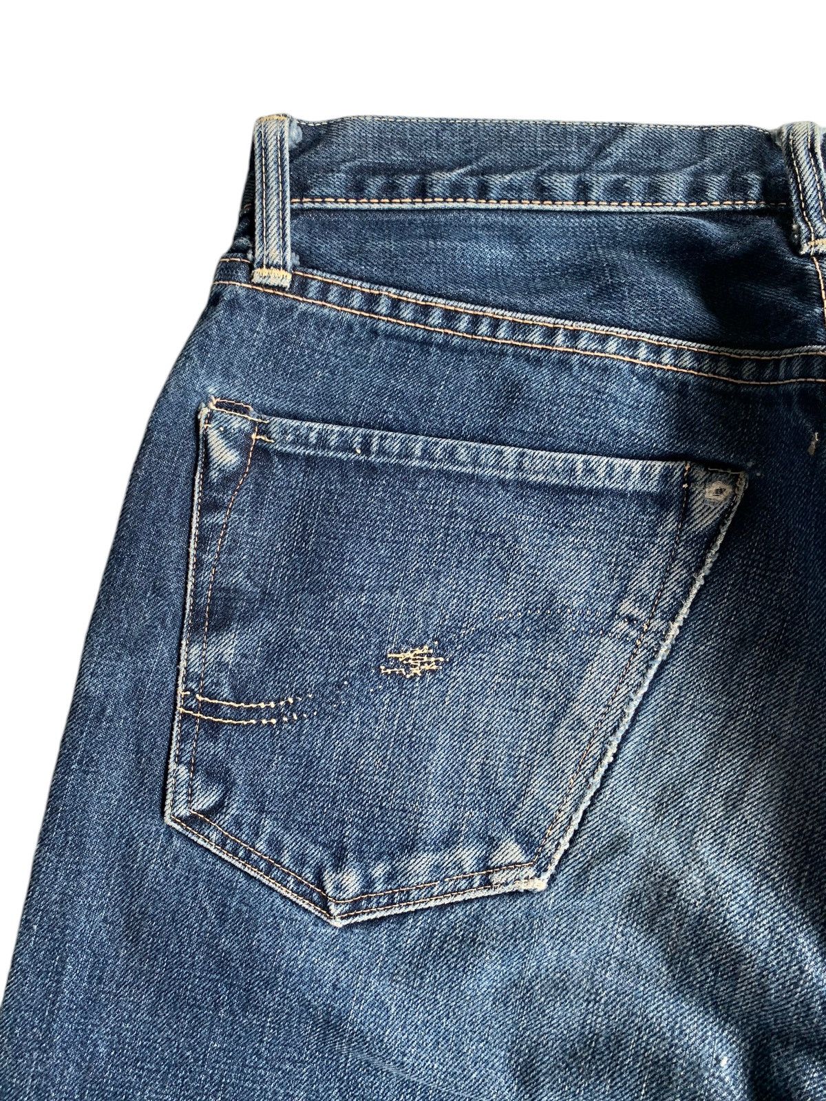 Kapital FOB Factory Selvedge Button Fly Japanese Denim Size US 30 / EU 46 - 12 Thumbnail