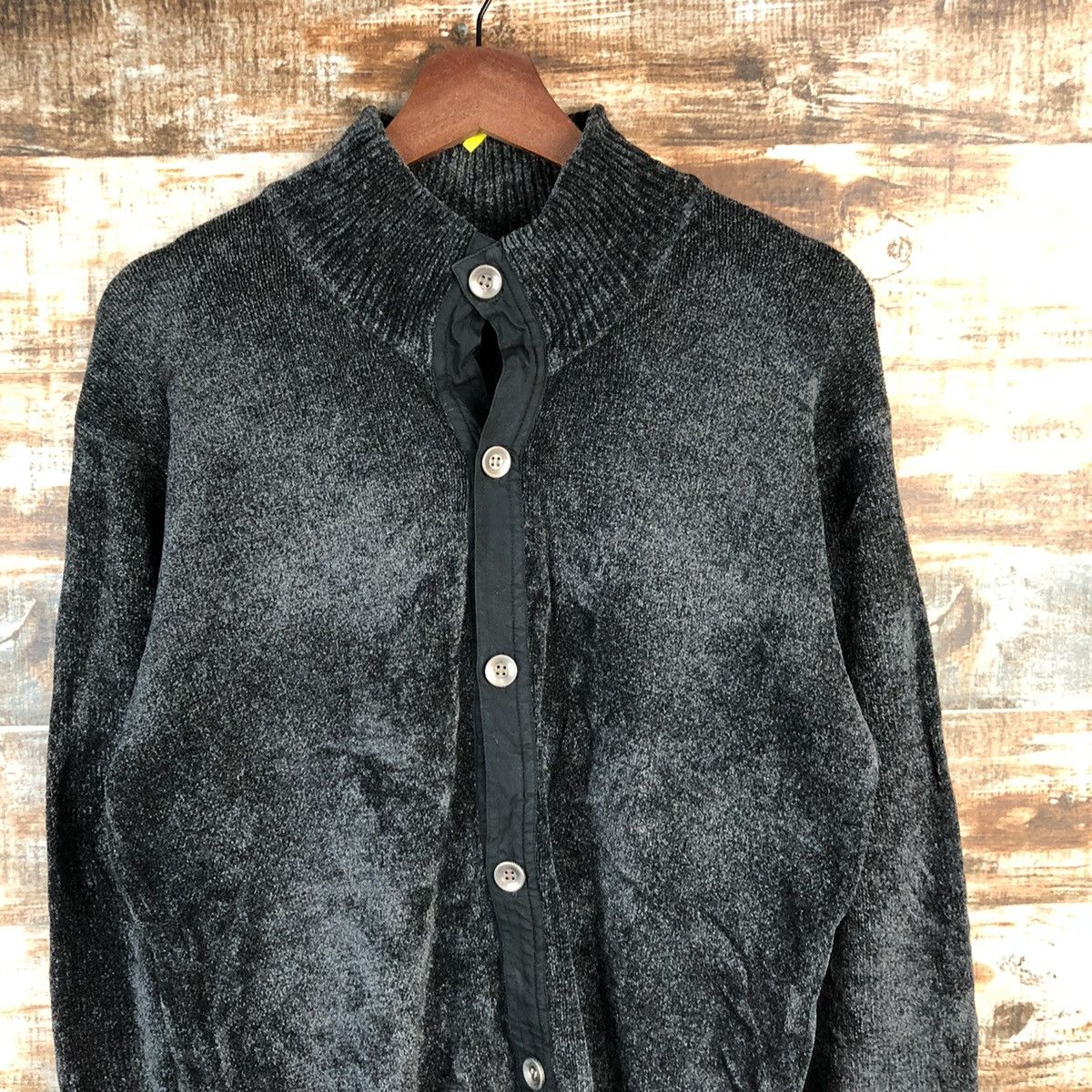 Comme Ca Ism DL Comme Ca Ism Black Knitwear cardigan sweater #C597 Size US M / EU 48-50 / 2 - 5 Thumbnail