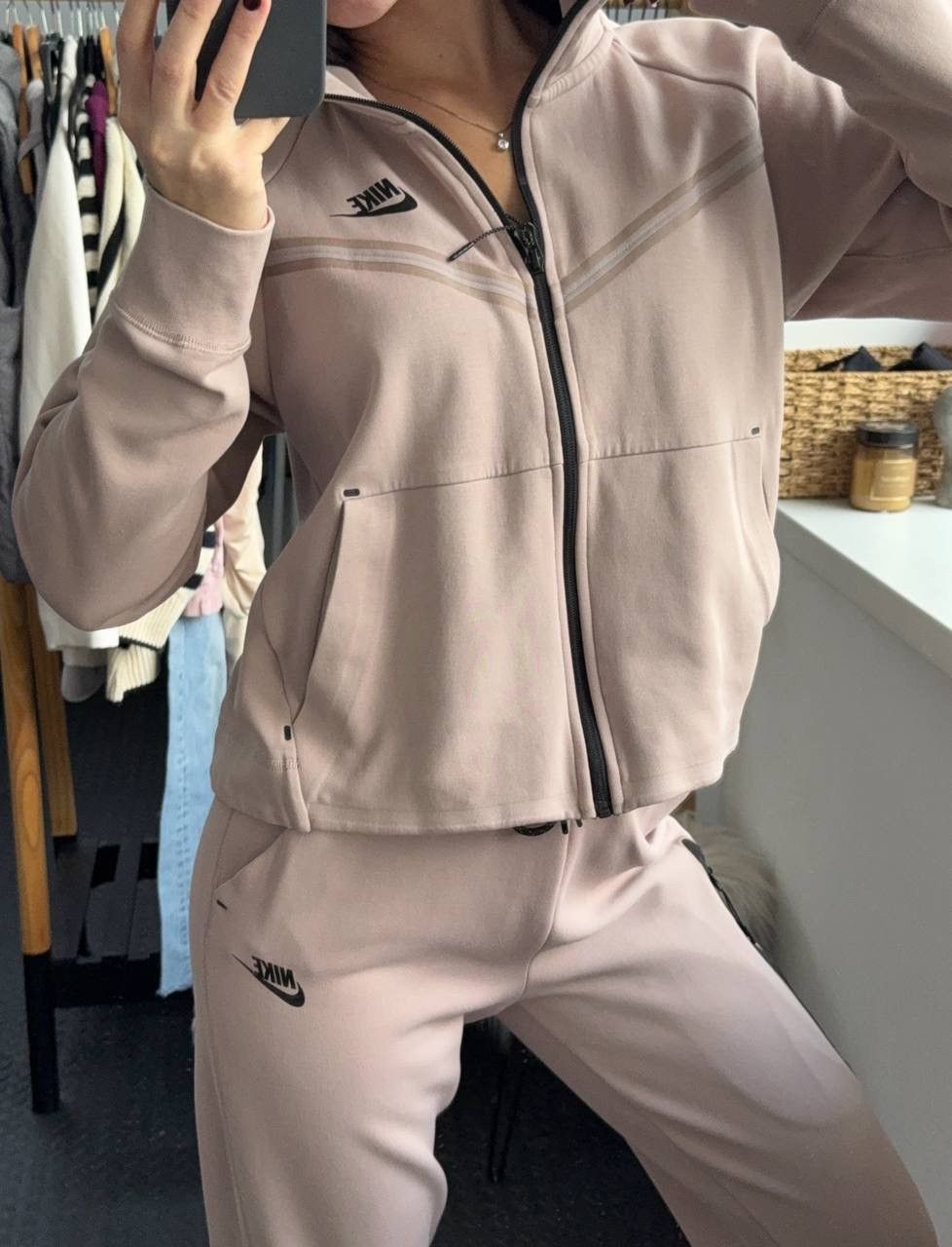 Nike Nike Tech Fleece women’s pink costume Size:S Size S / US 4 / IT 40 - 3 Thumbnail