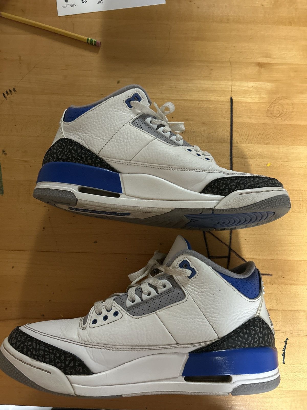 Jordan Brand Jordan 3 racer blue Size US 10 / EU 43 - 2 Thumbnail