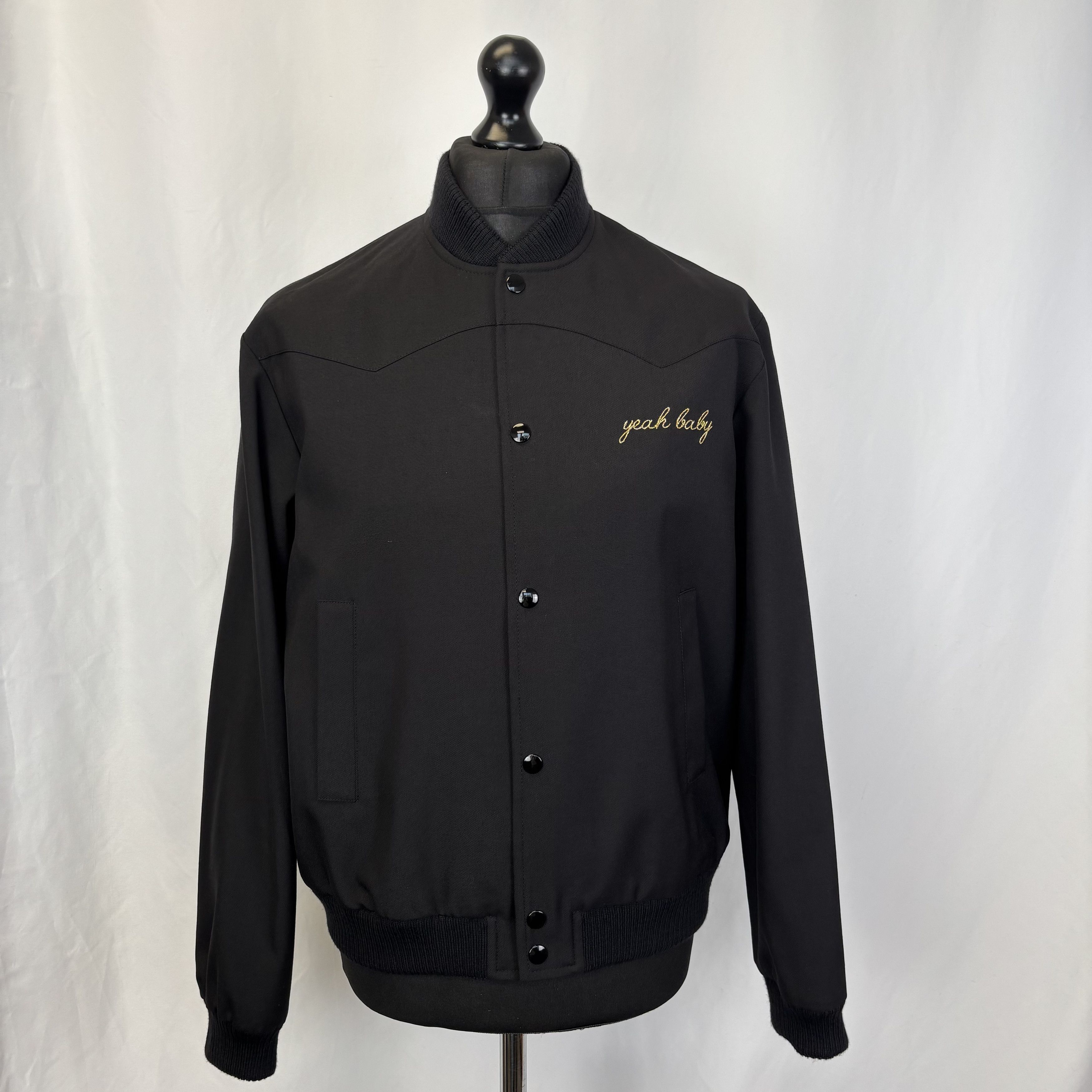 Saint Laurent Paris Saint Laurent 'Yeah Baby' Bomber Size US L / EU 52-54 / 3 - 1 Thumbnail
