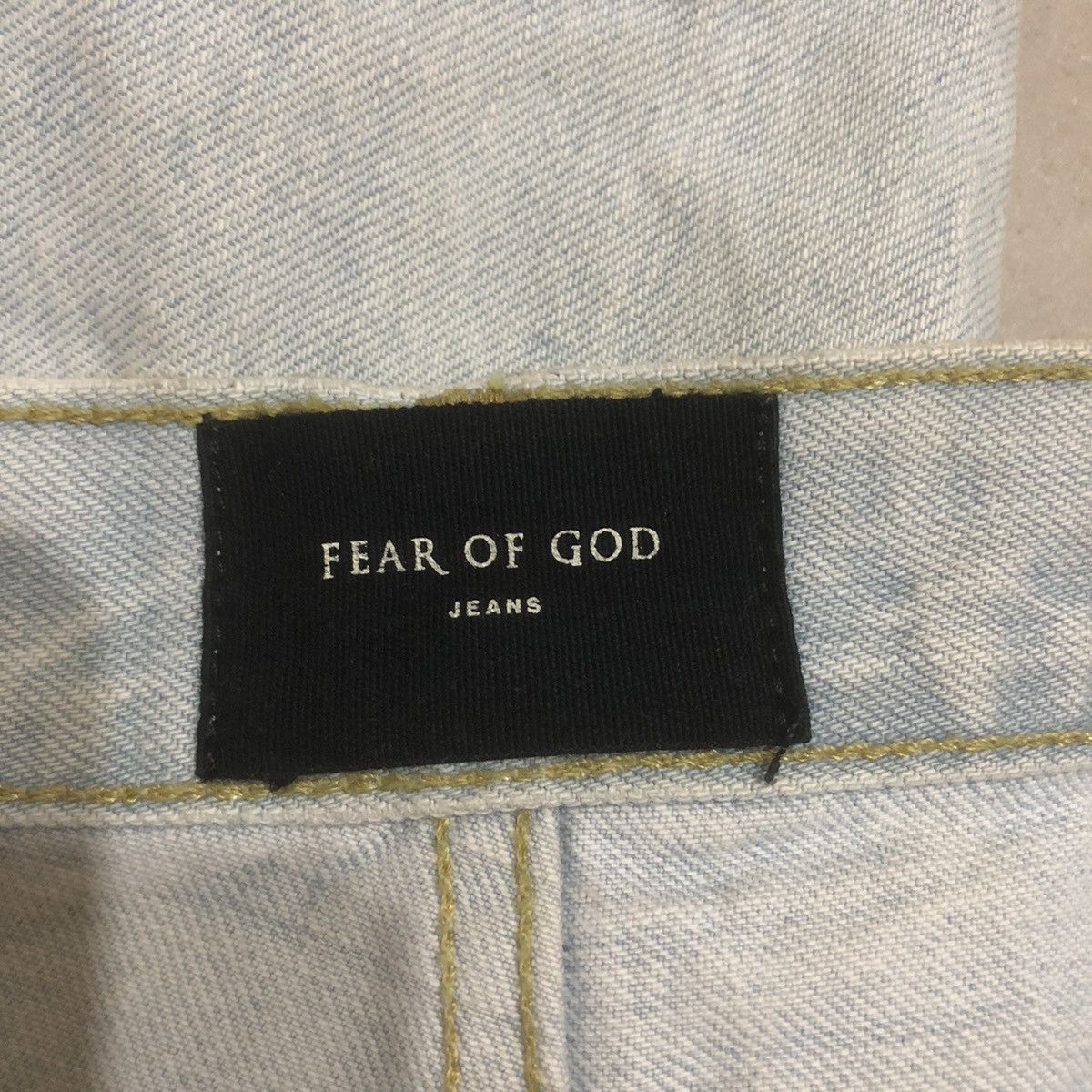 Fear of God Fifth Collection selvedge Fear Of God Skinny Button Jeans Size US 28 / EU 44 - 13 Thumbnail