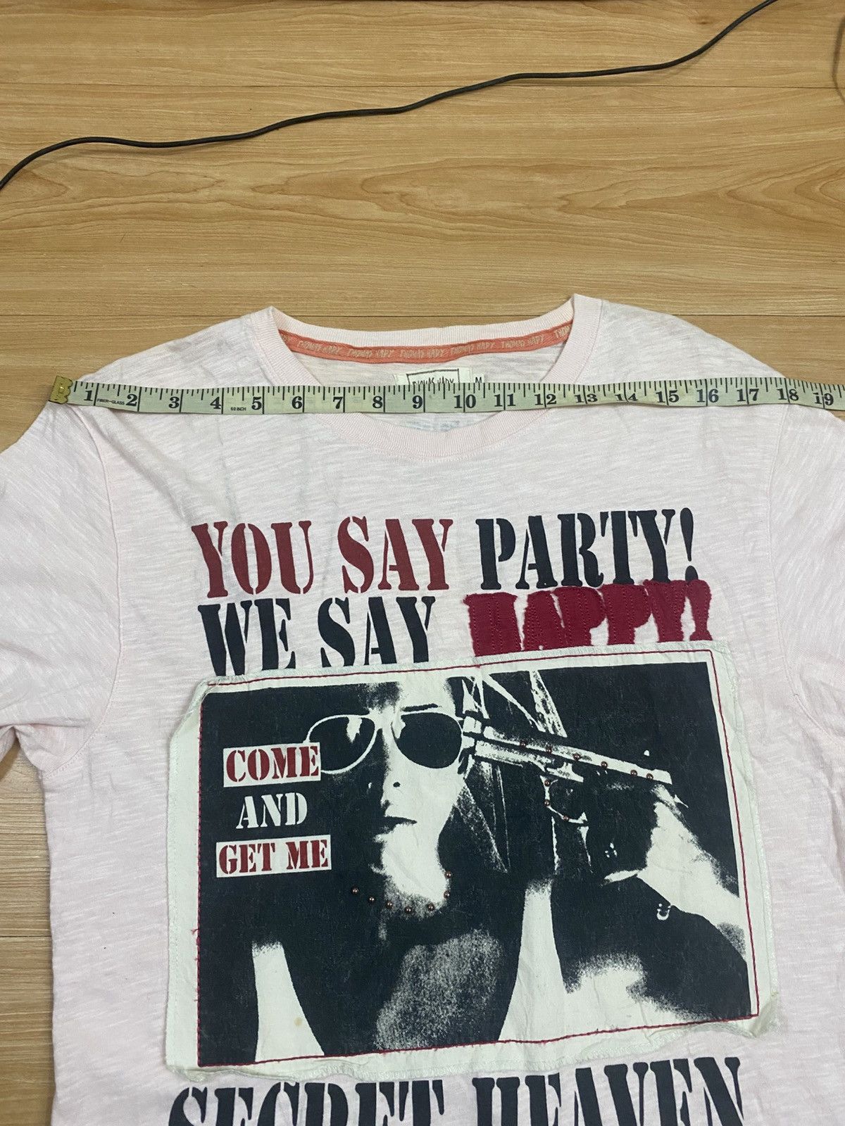 Japanese Brand Thomas Hady Vintage Tee-Rare Graphic Print -Streetwear Style Size US M / EU 48-50 / 2 - 9 Thumbnail