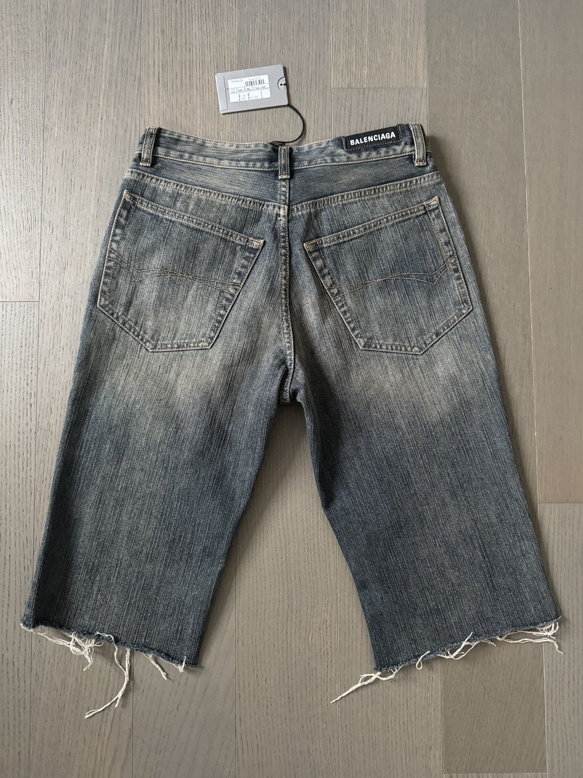 Balenciaga Balenciaga Slim Denim Shorts Size US 28 / EU 44 - 2 Thumbnail