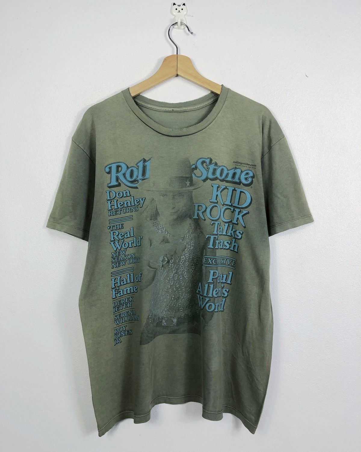 Band Tees Vintage Y2K Kid Rock Cover The Rolling Stones Magazine Tee Size US M / EU 48-50 / 2 - 1 Thumbnail
