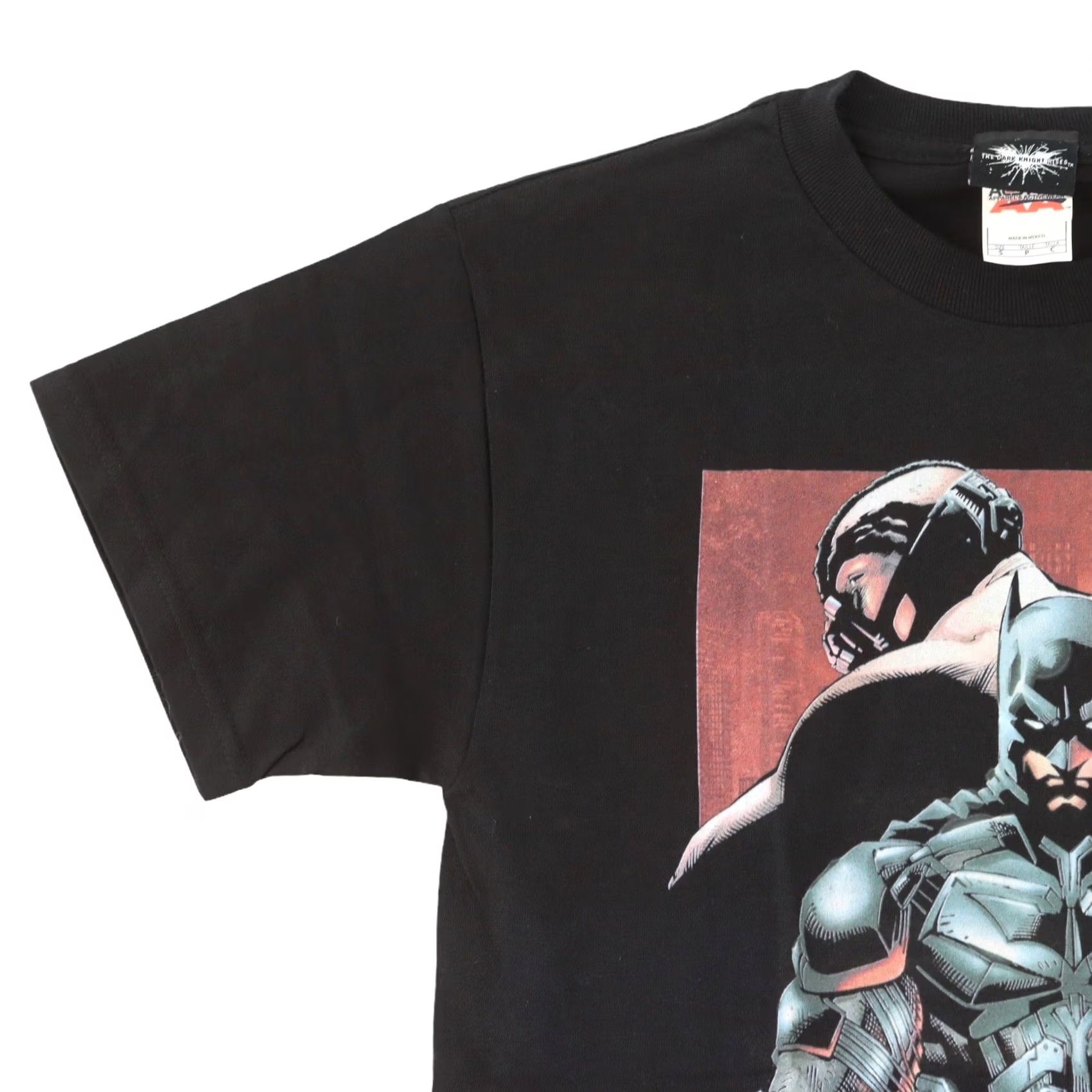 Vintage VINTAGE Batman T-Shirt Black Small Mens BANE EVIL RISING THE DARK KNIGHT RISES Black Batman Kid Adult? Size US S / EU 44-46 / 1 - 5 Thumbnail