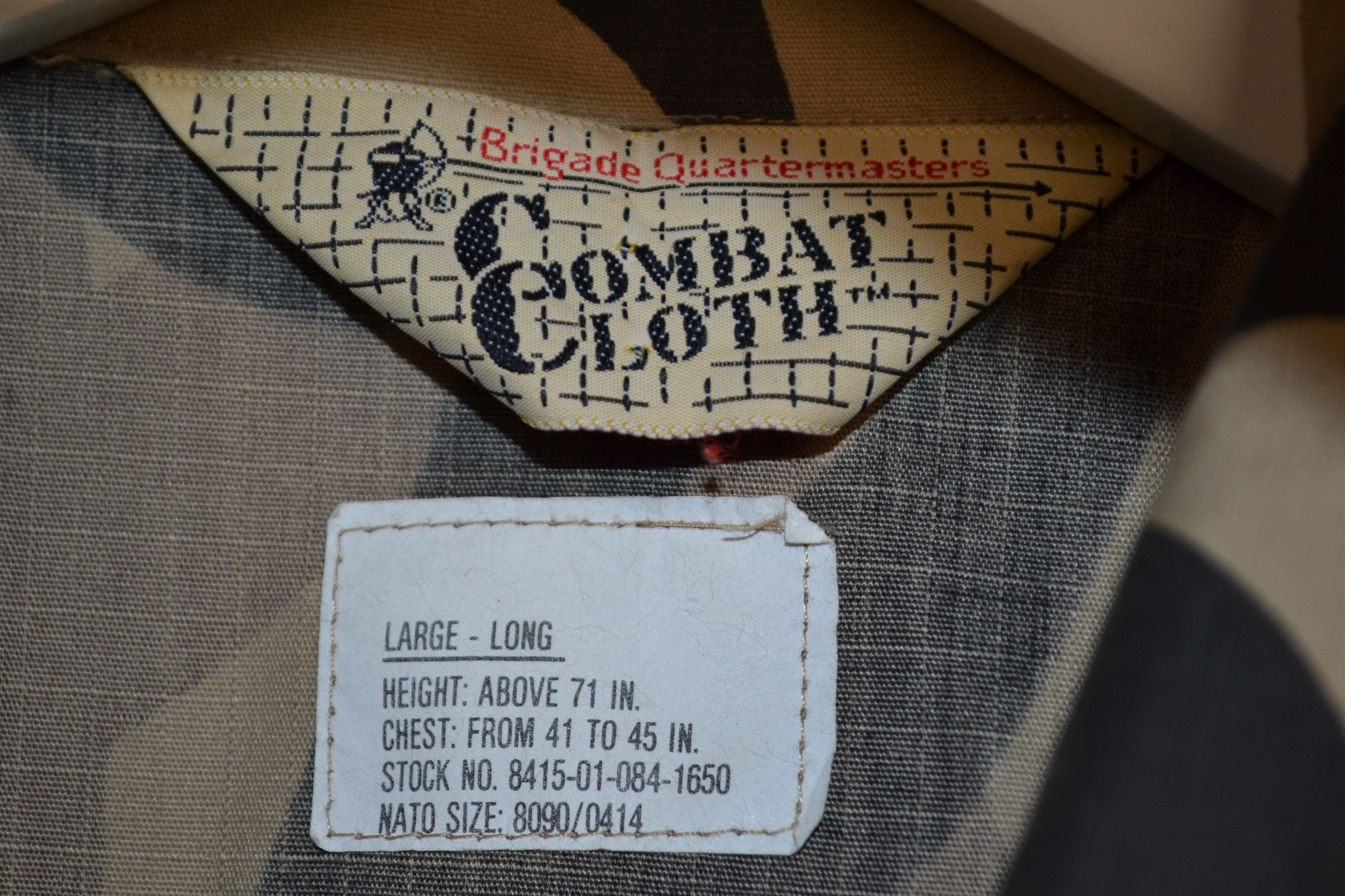 Vintage 90s Brigade Quartermasters ASAT Tribal Camo BDU Jacket L Size US L / EU 52-54 / 3 - 4 Thumbnail