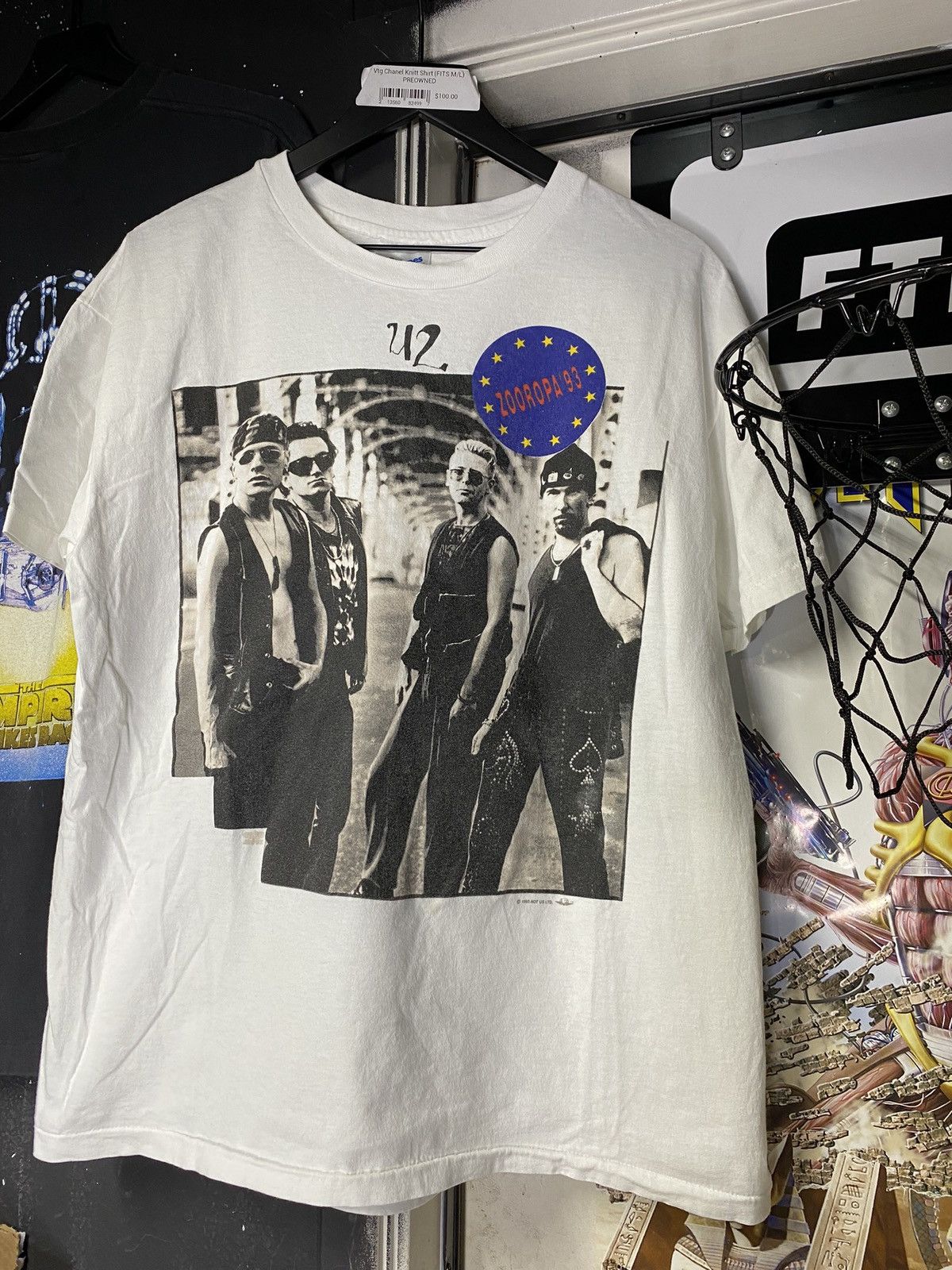 Band Tees 90’s Vintage U2 Band Tee Shirt Medium Size US M / EU 48-50 / 2 - 1 Thumbnail