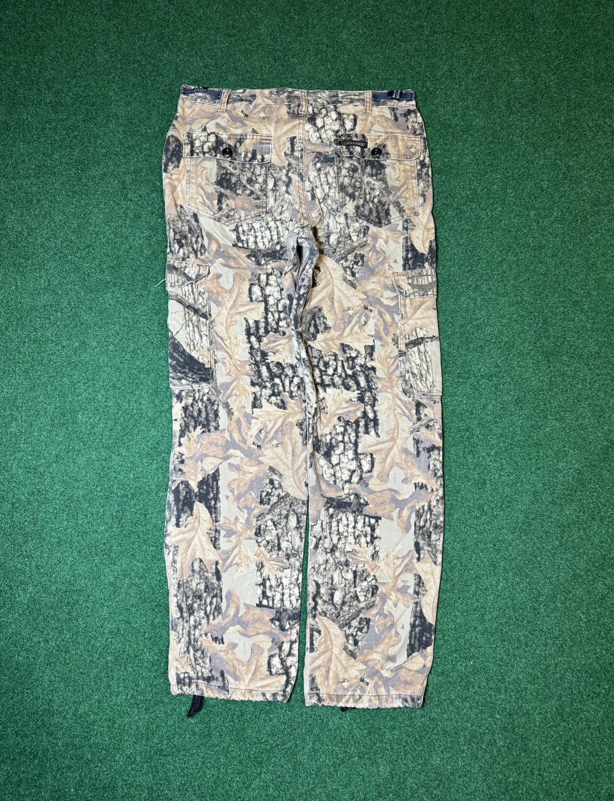 Vintage Vintage 90s Camo Baggy Hip Hop 34x34 Adjustable Jogger Pants Size US 34 / EU 50 - 2 Thumbnail