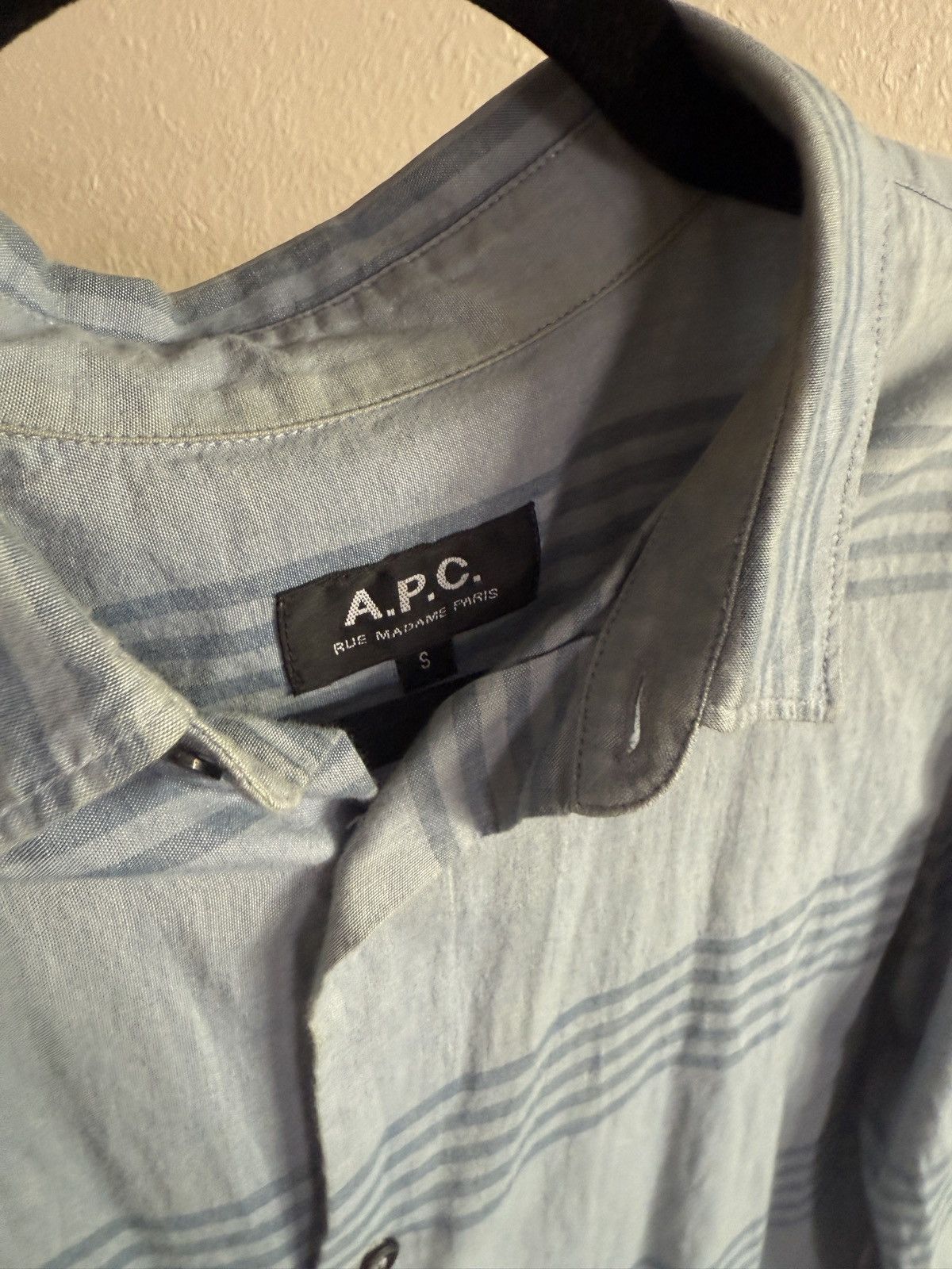 A.P.C. A.P.C nautical shirt Size US S / EU 44-46 / 1 - 4 Thumbnail
