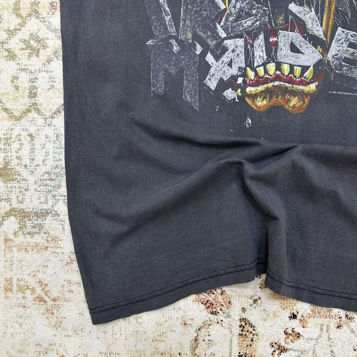 Vintage Vintage Iron Maiden T-shirts 1988 Holding Limited Band Size US L / EU 52-54 / 3 - 3 Thumbnail