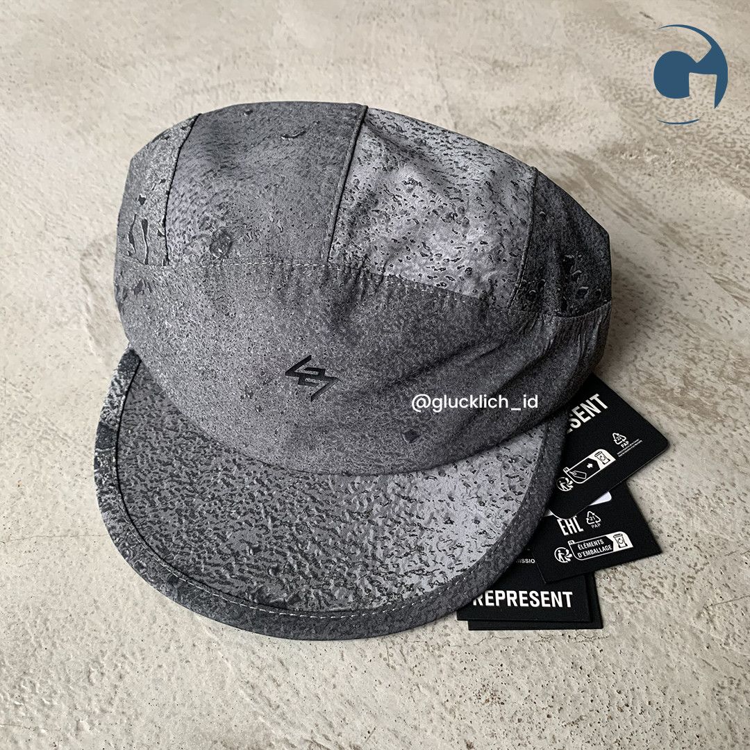 Other Represent 247, Panelled Taped Cap in Chrome Size ONE SIZE - 3 Thumbnail