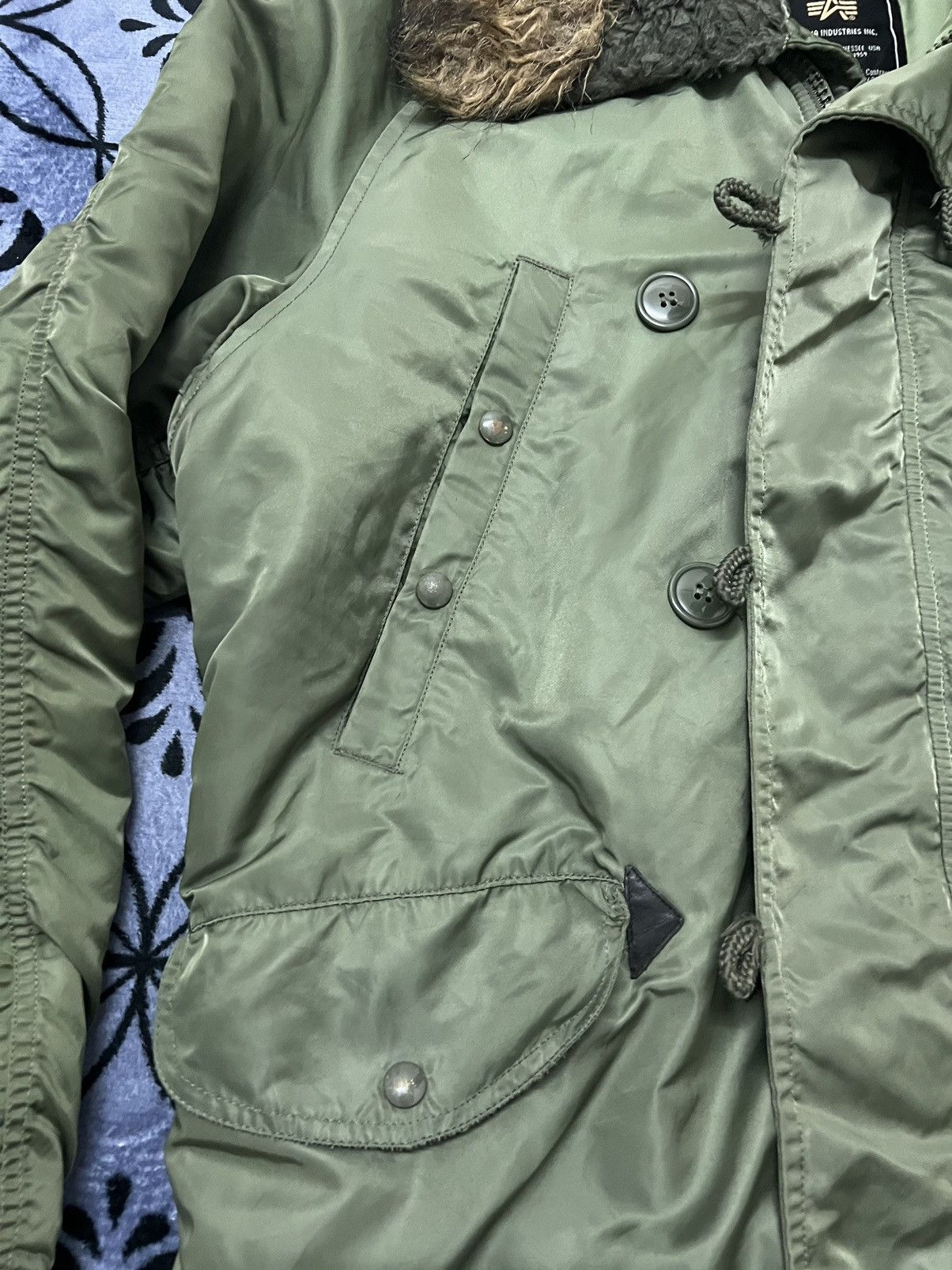 Alpha Industries × Vintage Alpha Industries Bomber / Parka Jacket Streetwear vintage Size US M / EU 48-50 / 2 - 7 Thumbnail