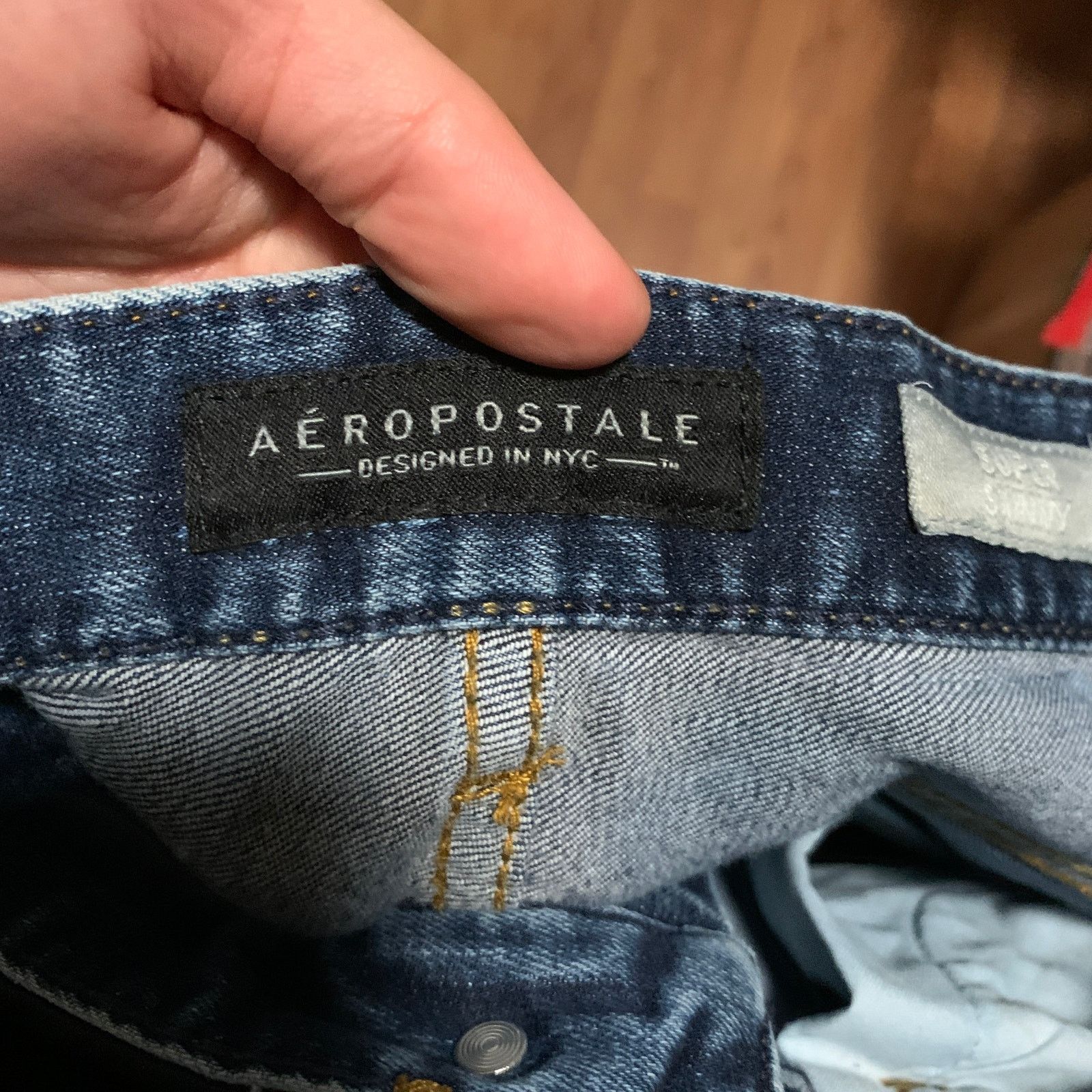 Aeropostale Aeropostale Jeans Size 32 Supper Skinny Size US 32 / EU 48 - 3 Thumbnail