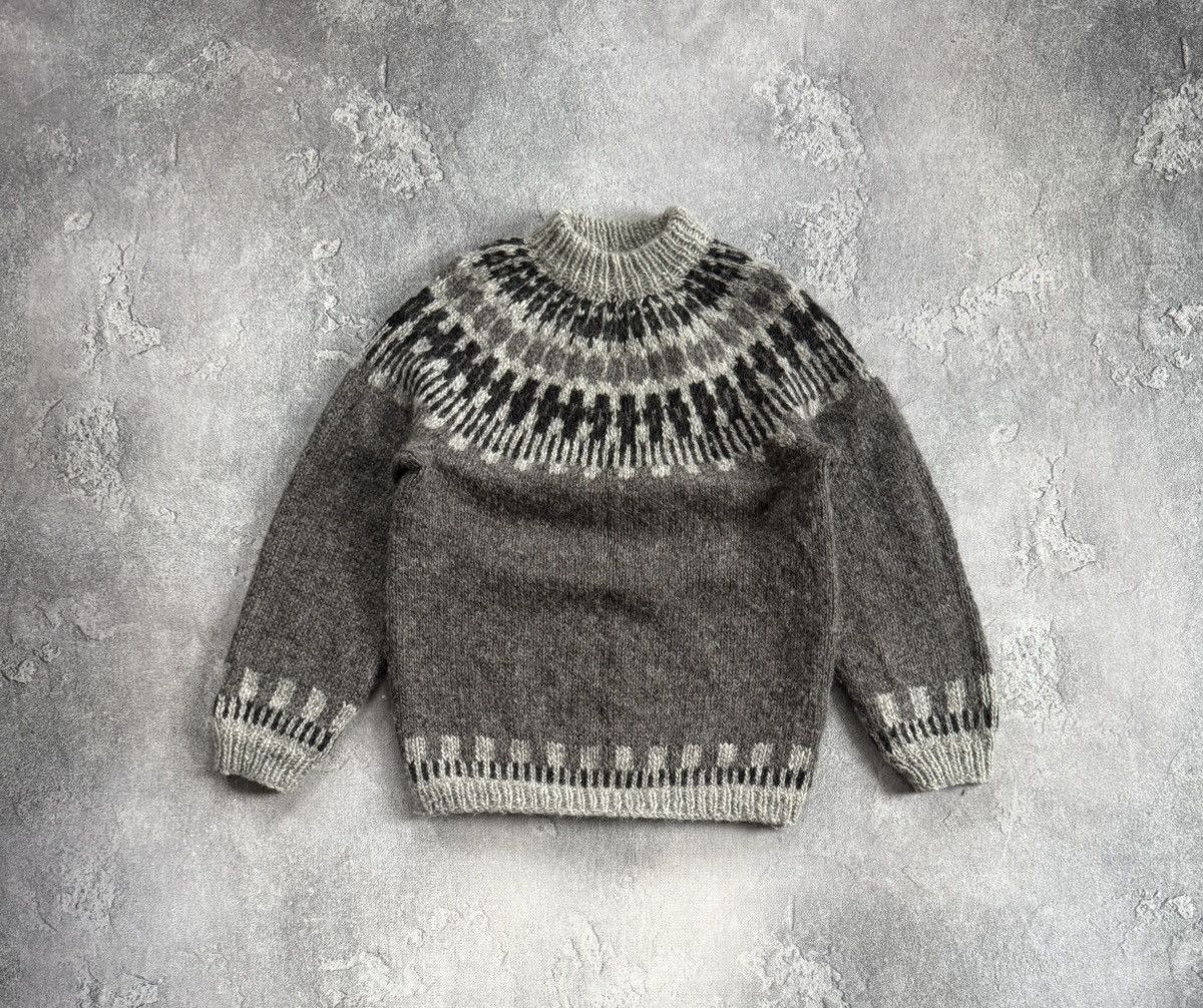Dale Of Norway Retro 90s Hand knit 🧶 Iceland 🇮🇸 sweater jumper pullover Size L / US 10 / IT 46 - 6 Thumbnail