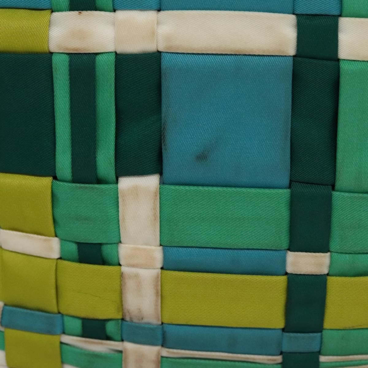 Prada PRADA Hand Bag Nylon Green Size ONE SIZE - 3 Thumbnail