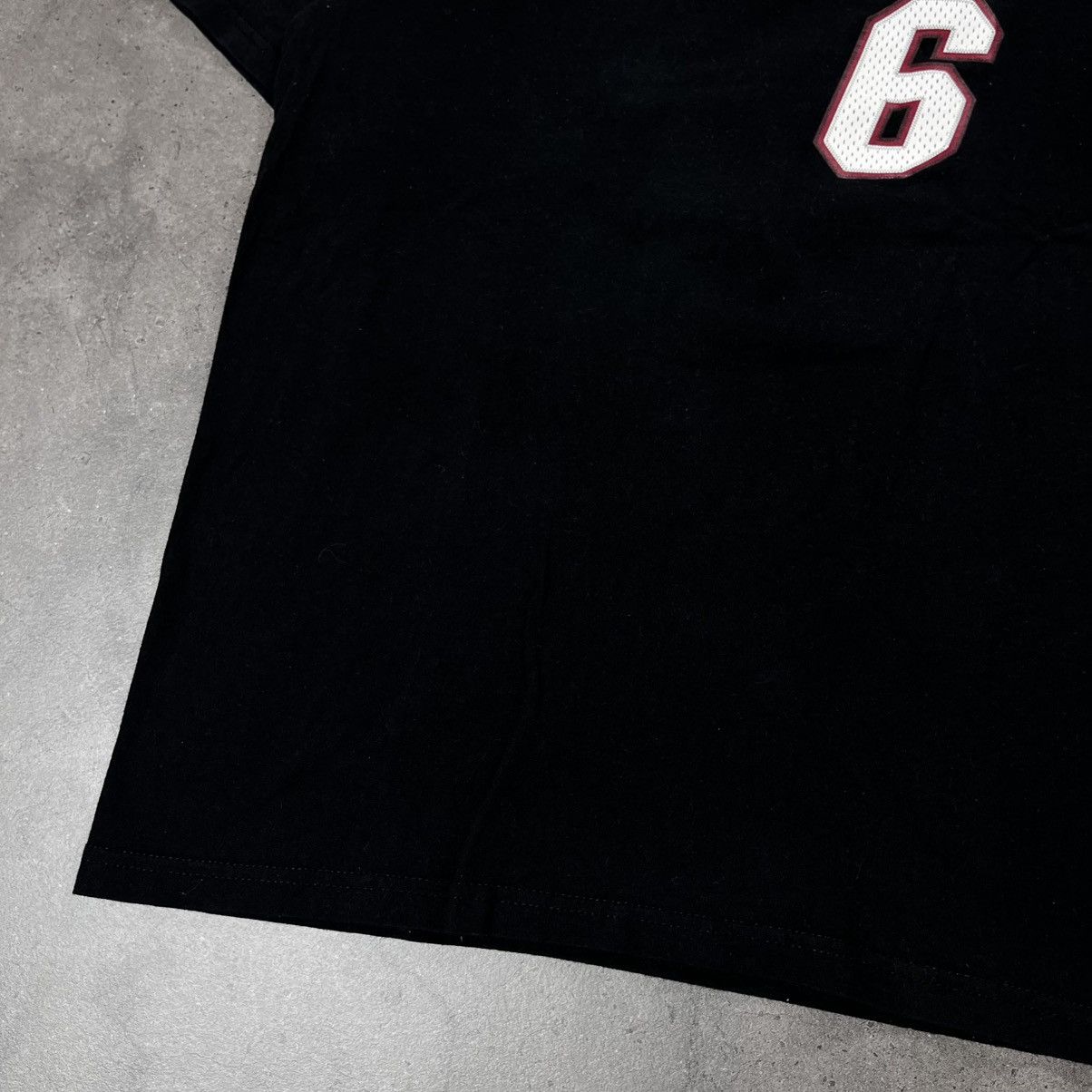 Adidas Vintage 2010s Adidas Miami Heat Lebron James Jersey NBA Tee Size US S / EU 44-46 / 1 - 6 Thumbnail