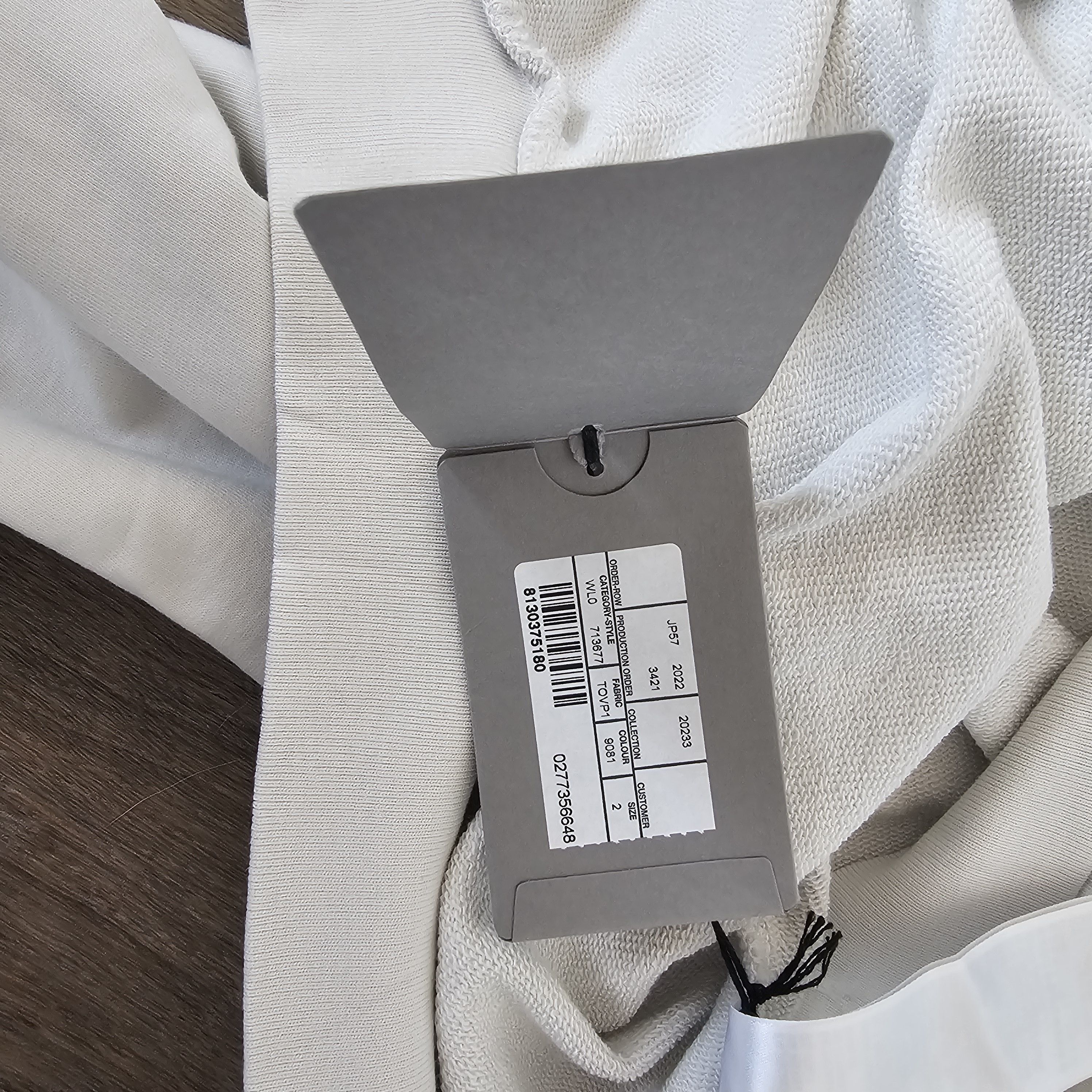 Balenciaga Balenciaga Large Fit Hoodie 'Dirty White Size US M / EU 48-50 / 2 - 10 Thumbnail