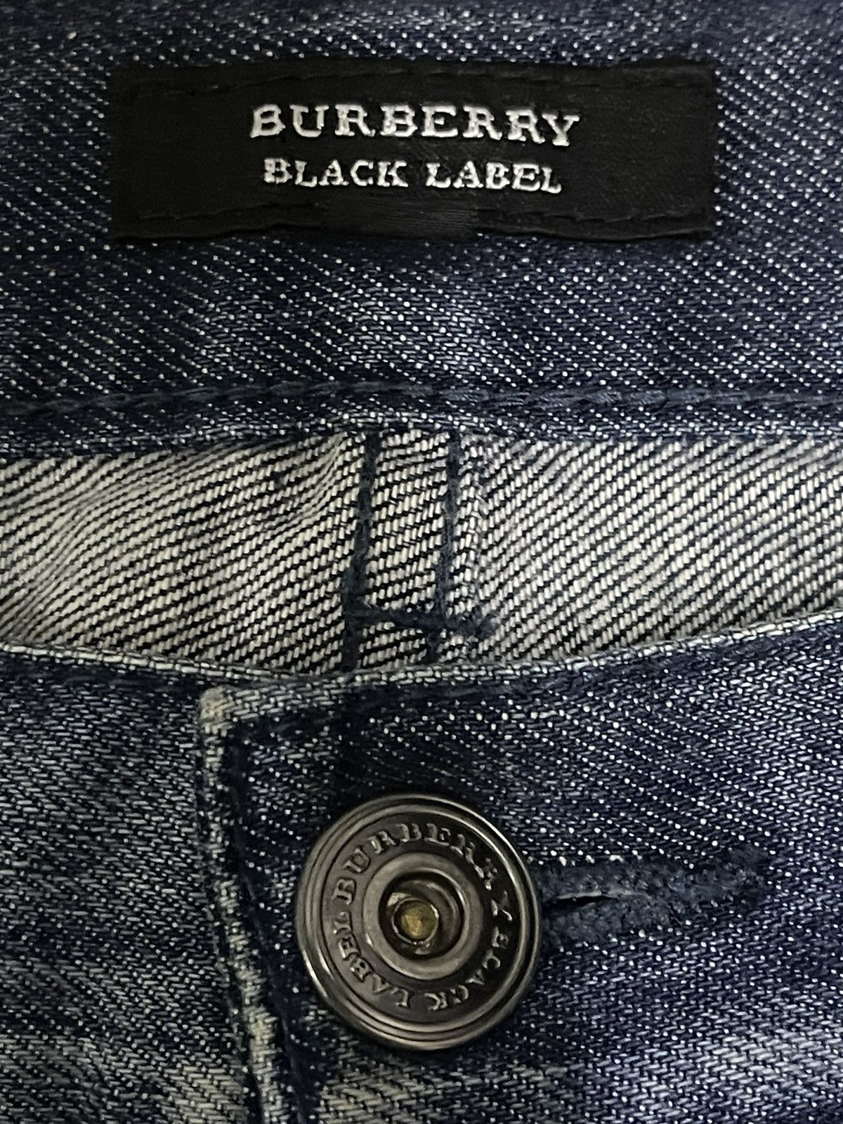 Burberry Vintage Burberry Black Label Blue Wash Flare Jeans Size US 30 / EU 46 - 8 Thumbnail