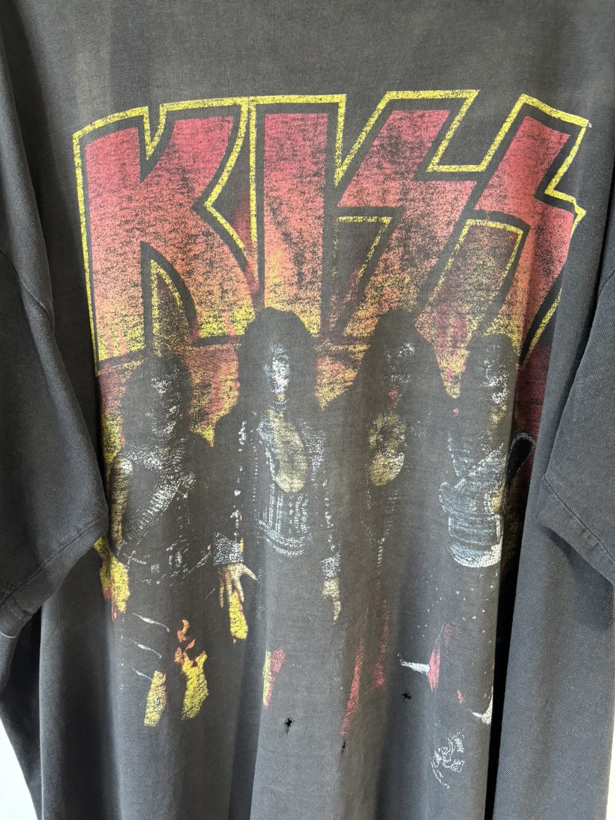 Band Tees × KISS VTG Kiss Alive Tour 96-97 Faded Flame Tee Size US XL / EU 56 / 4 - 6 Thumbnail