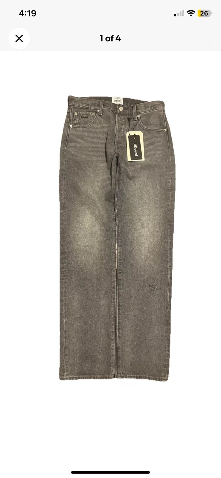 JJJJound × Levi's JJJJound Levi’s Gray Denim Size US 30 / EU 46 - 1 Thumbnail