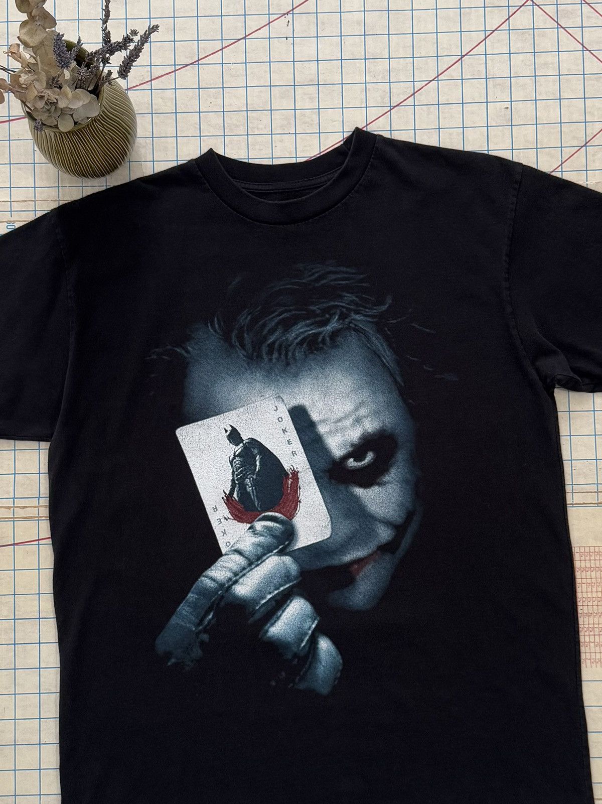 DC Comics × Vintage The Joker The Dark Knight Black Tee Fits Size Large Y2K Size US L / EU 52-54 / 3 - 3 Thumbnail