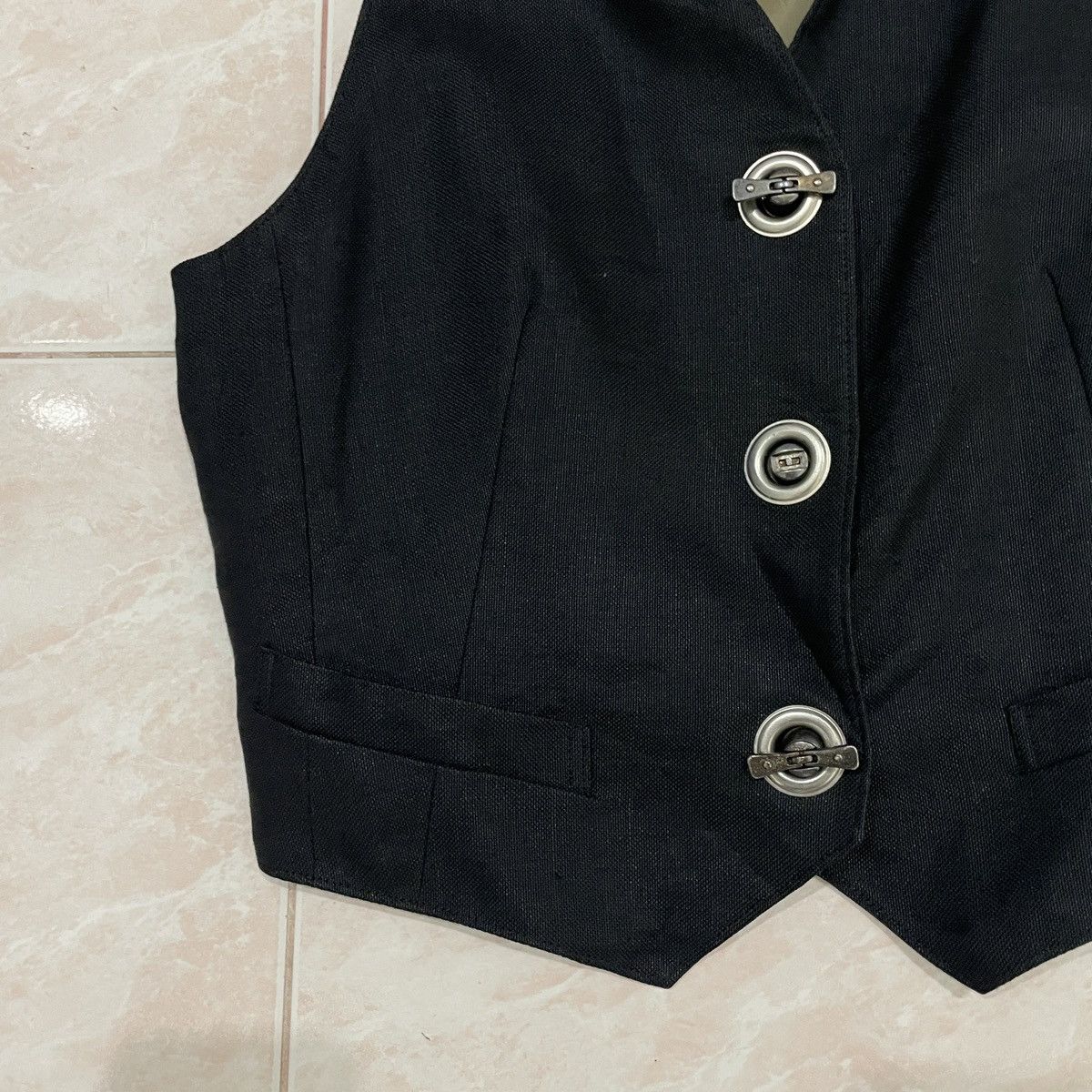 Jean Paul Gaultier Vintage Jean Paul Gaultier Sleeveless Jacket Vest Size S / US 4 / IT 40 - 3 Thumbnail