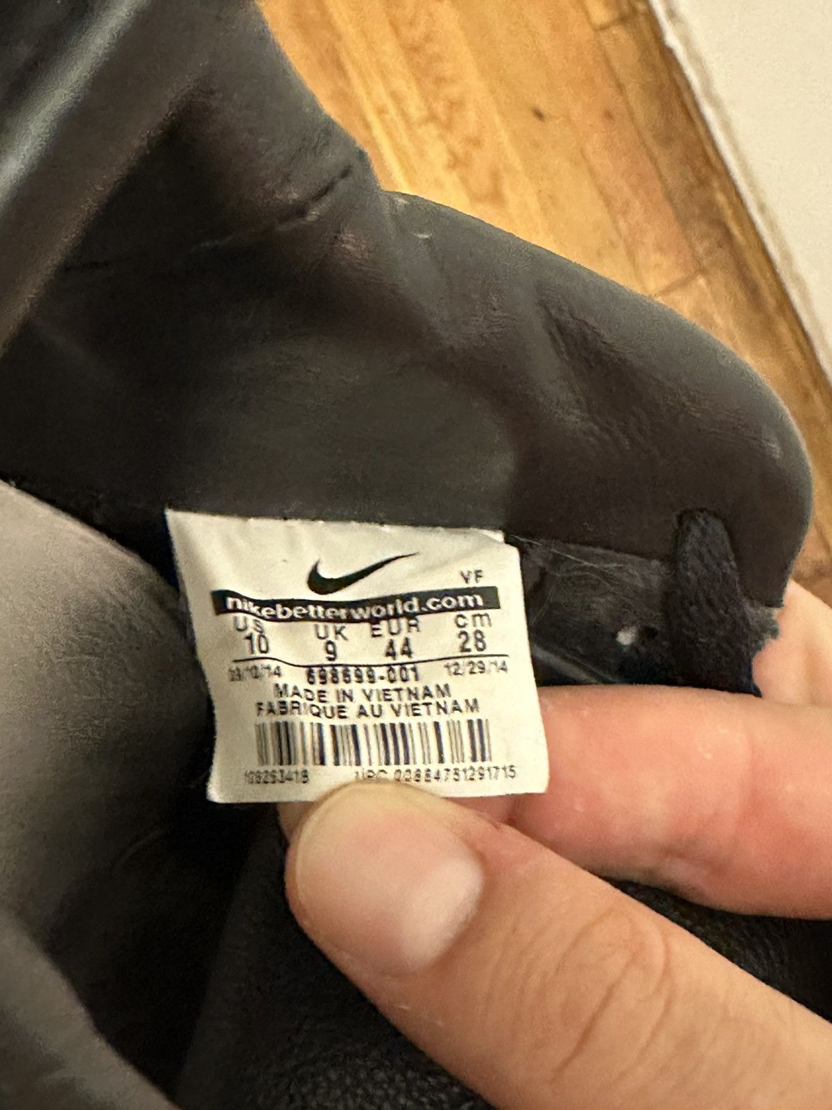 Acronym × Nike Acronym x Nike Lunar Force 1 BLACK/WHITE Size US 10 / EU 43 - 5 Thumbnail