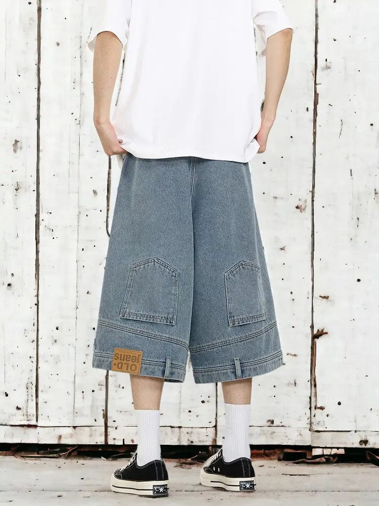 Japanese Brand × Jean Reversable Baggy Denim Jeans Size US 28 / EU 44 - 1 Thumbnail