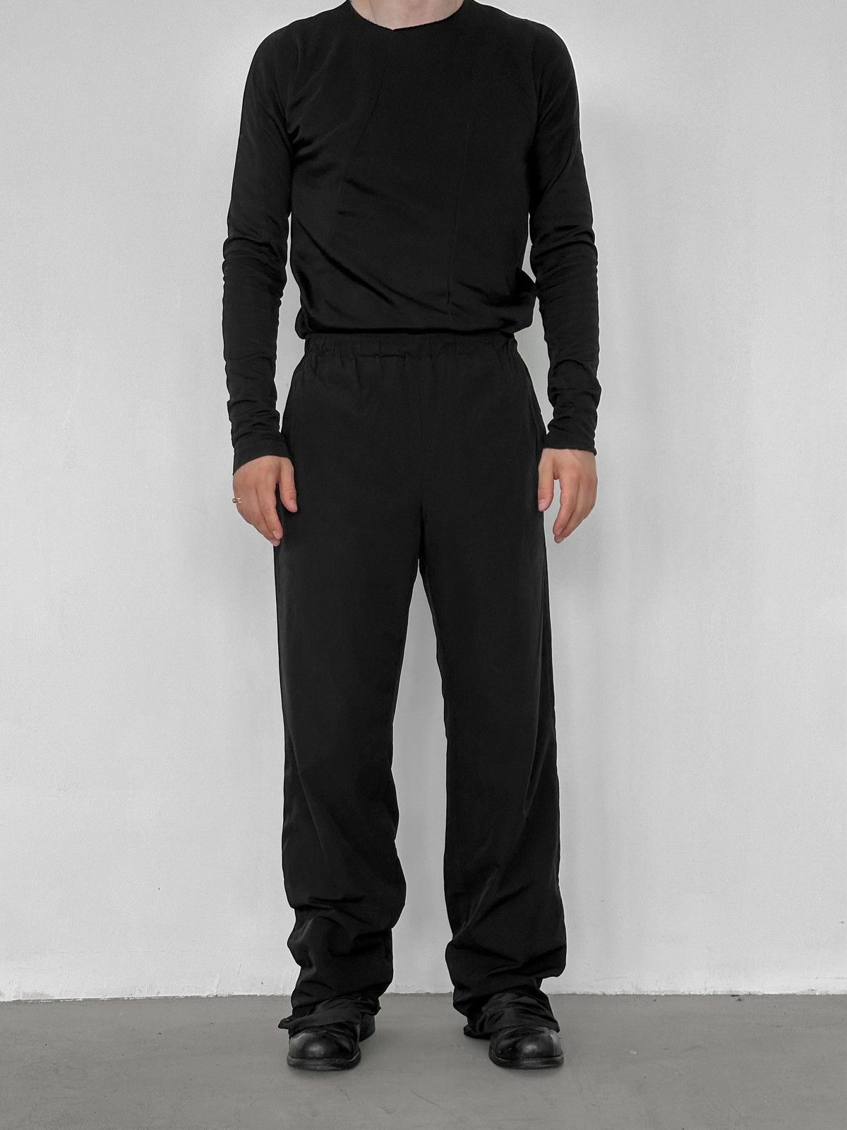 Other Ilya Goldman Gubin IGG Atelier Pants 1B 2023 Black 36 XL Size US 36 / EU 52 - 1 Thumbnail