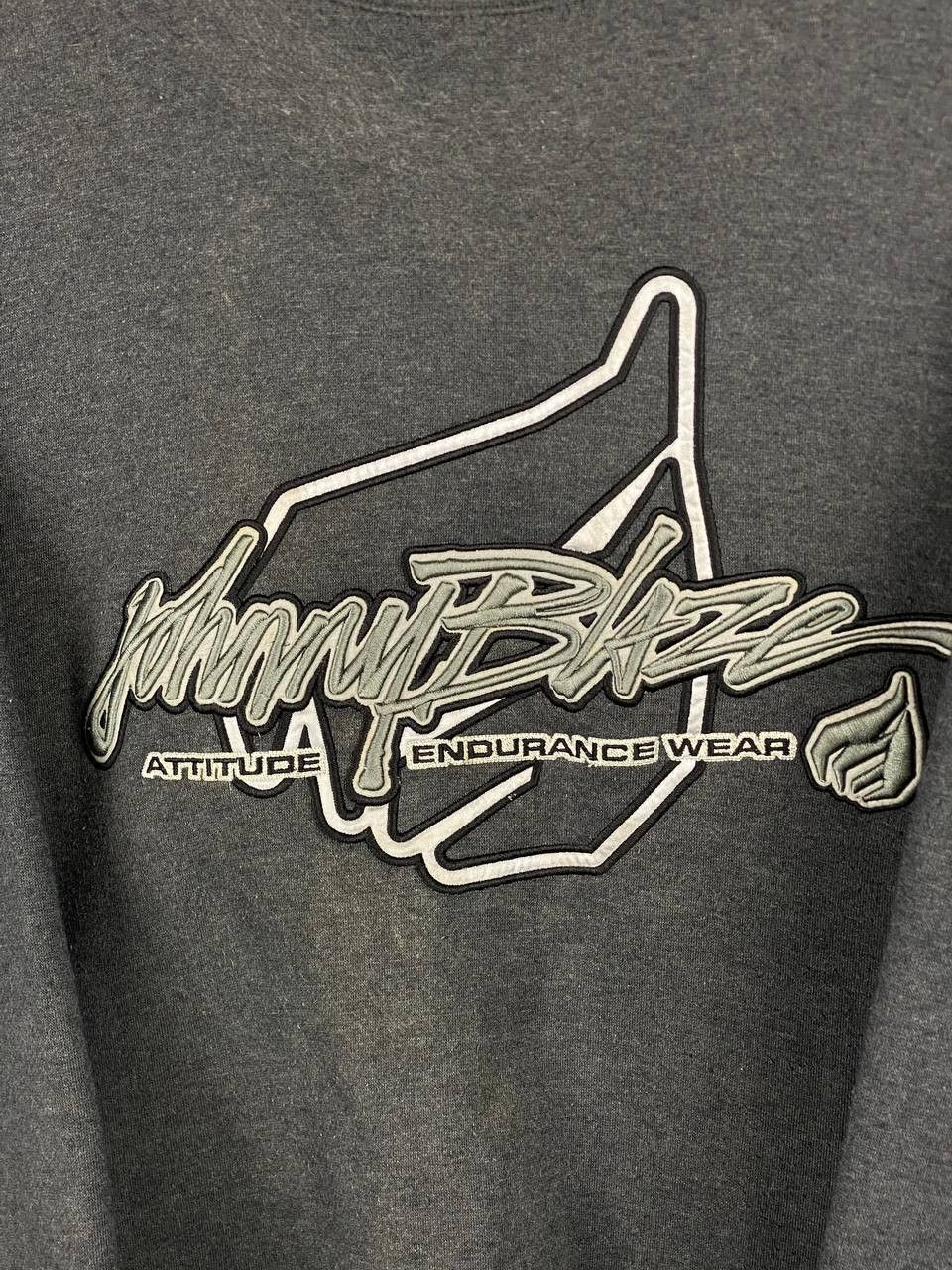 Other VINTAGE JOHNNY BLAZE HIP HOP Sweatshirt Baggy Size US XXL / EU 58 / 5 - 4 Thumbnail