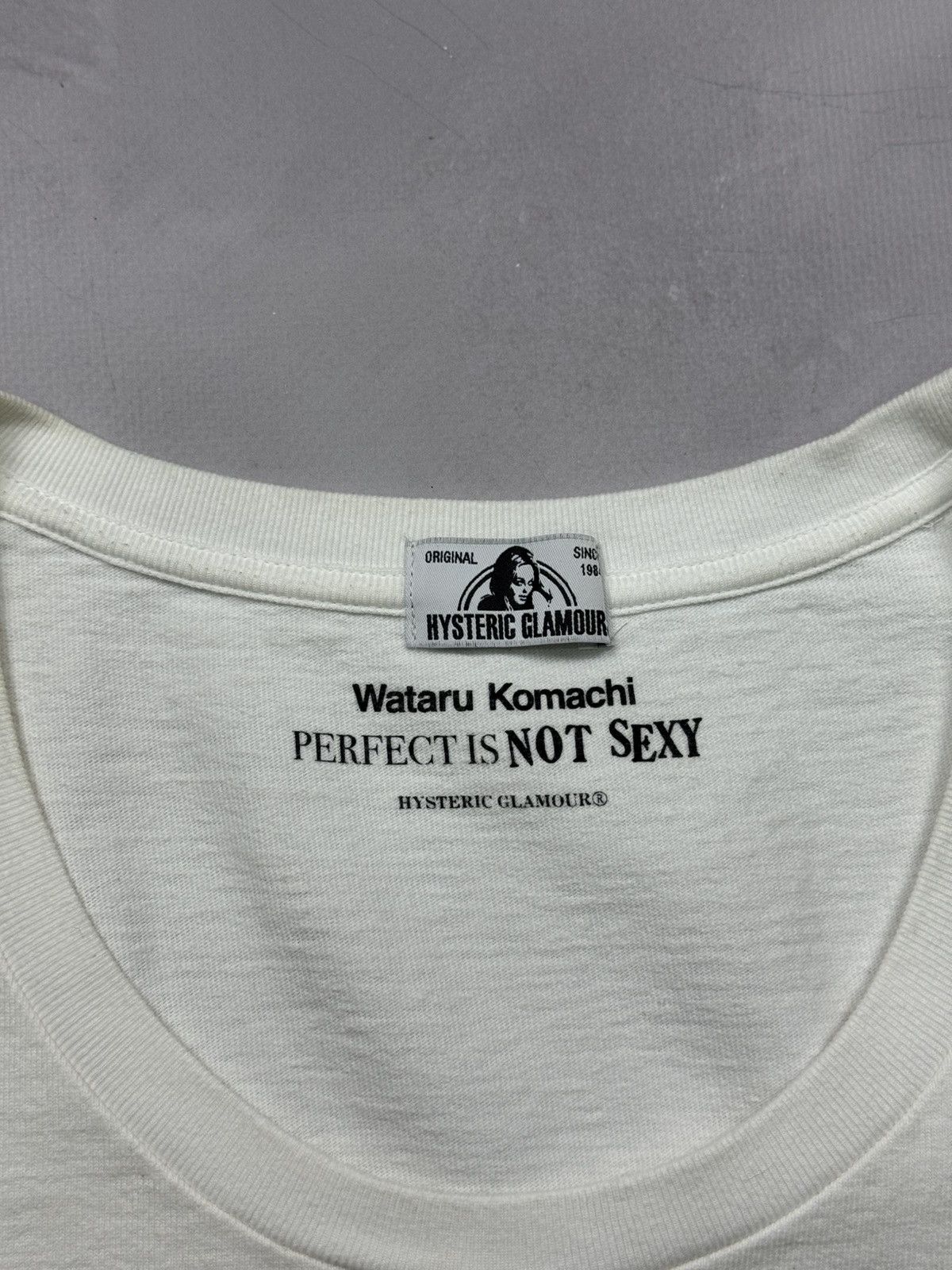 Hysteric Glamour Hysteric Glamour x Wataru Komachi Tee(White/M-L) Size US M / EU 48-50 / 2 - 5 Thumbnail