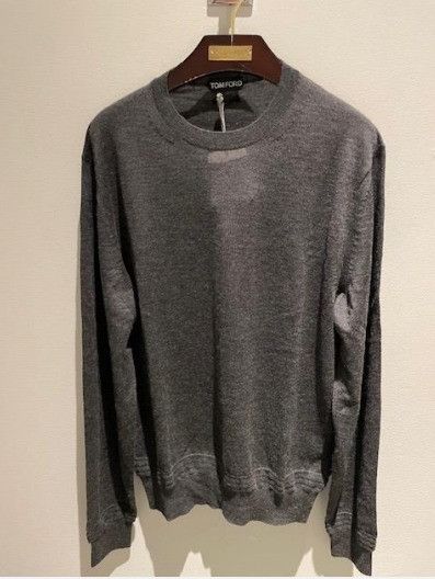 Tom Ford o1w1db10824 Crewneck Sweater in Dark Grey Size US M / EU 48-50 / 2 - 1 Preview