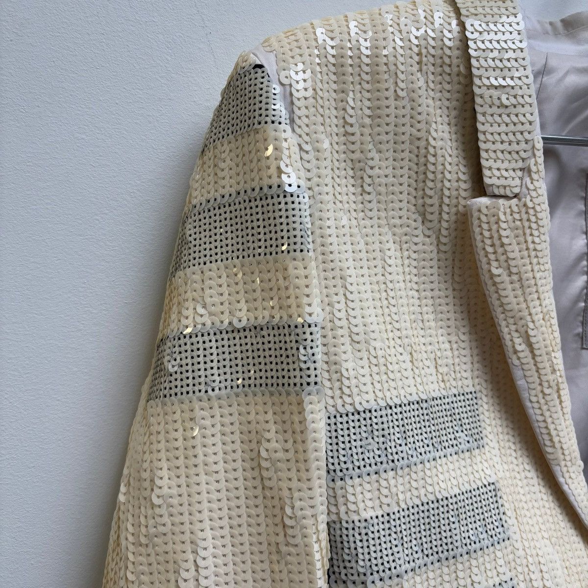 Rick Owens SS20 Rick Owens “TECTUAL” Sequin Blazer Size XS / US 0-2 / IT 36-38 - 4 Thumbnail