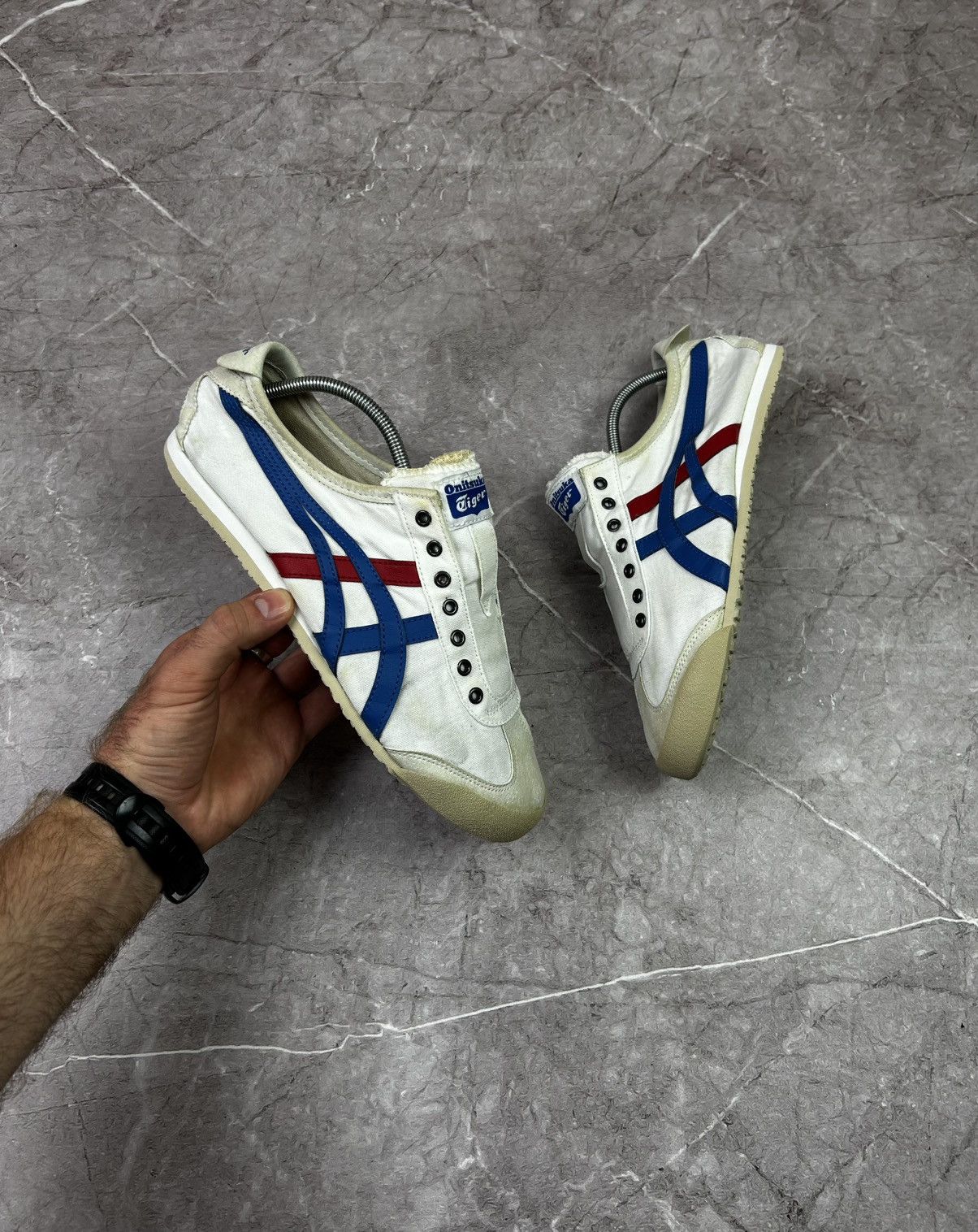 Asics Vintage ASICS Tiger Onitsuka Shoes Size US 8.5 / EU 41-42 - 2 Thumbnail