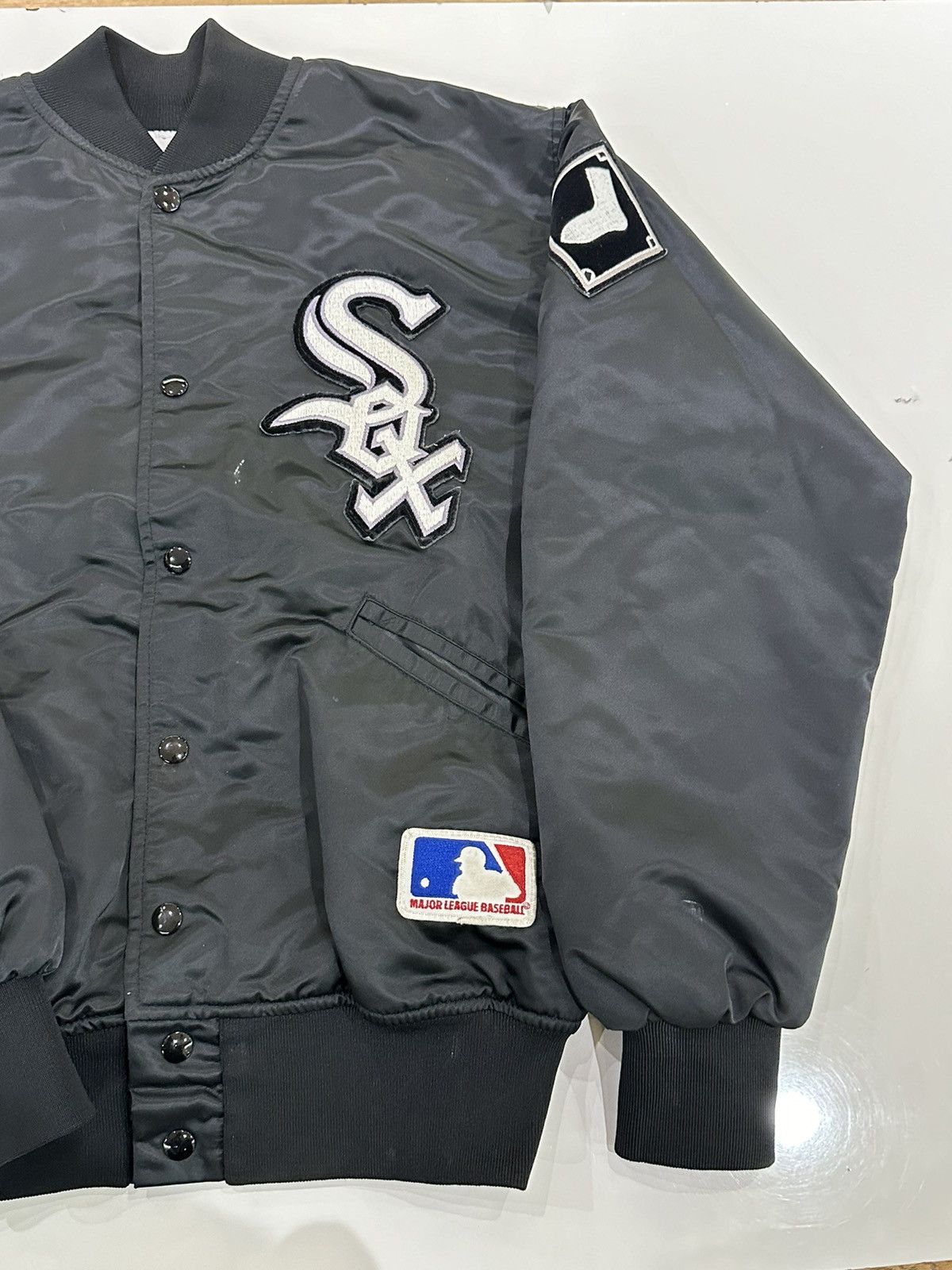 MLB × Vintage Vintage white Sox jacket Size US M / EU 48-50 / 2 - 2 Thumbnail