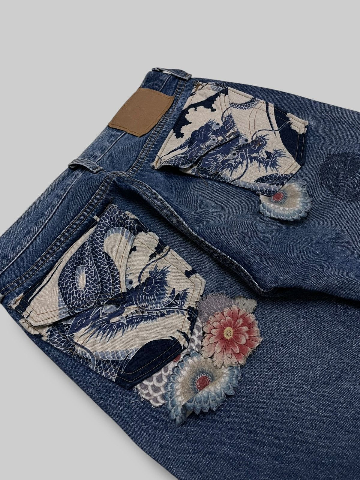 Levi's Vintage Clothing Vintage 90s Og Levis Original 501 Splash Sukan Distressed Size US 28 / EU 44 - 17 Thumbnail