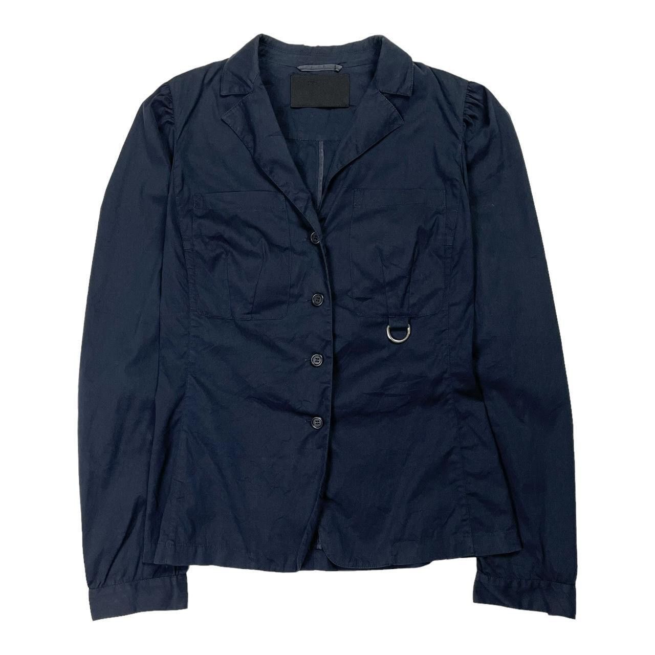 Prada Prada Blazer Jacket in Navy Tactical Chore Jacket Size S / US 4 / IT 40 - 1 Thumbnail