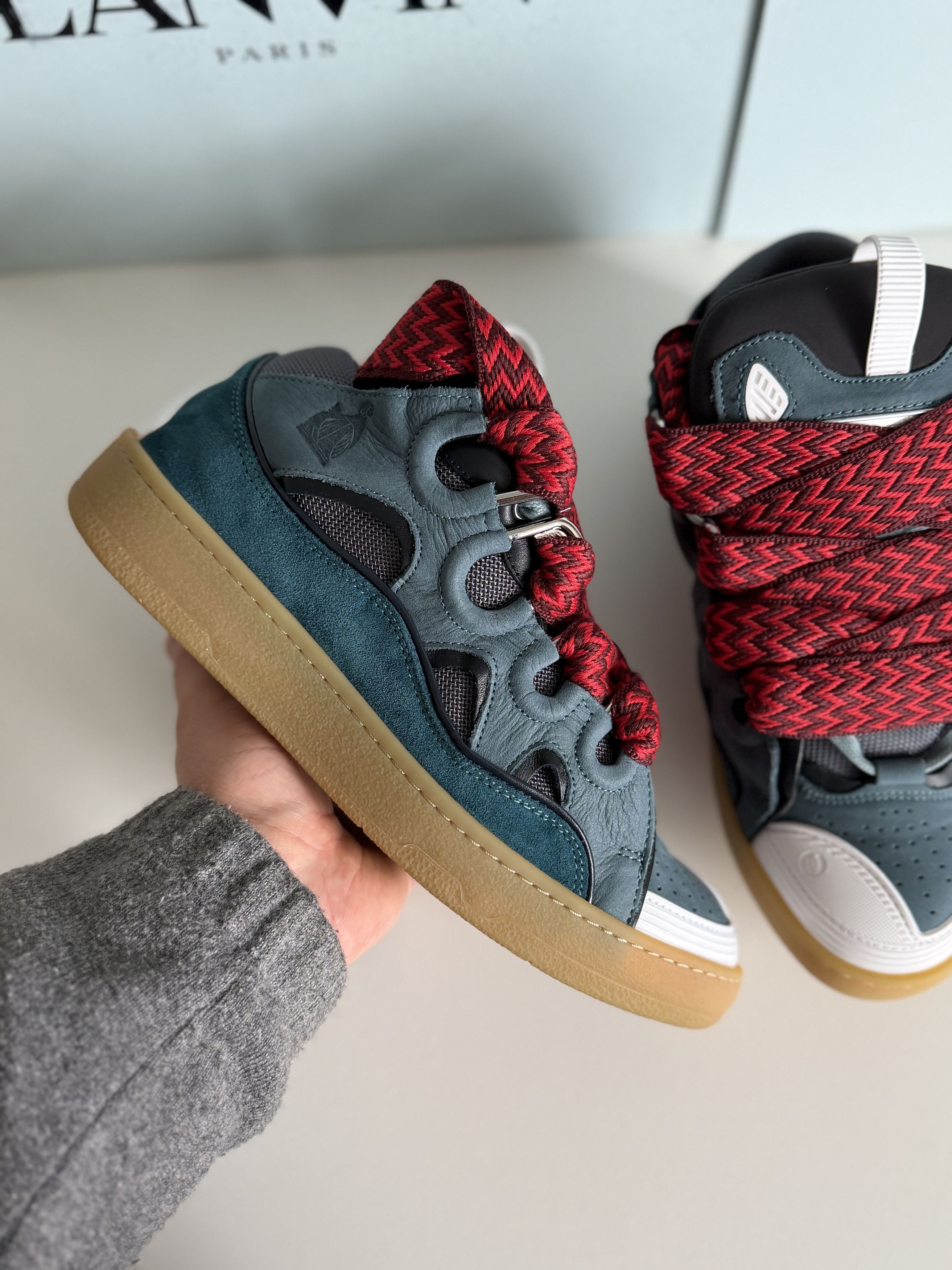 Lanvin Lanvin Curb Sneakers Size US 8 / EU 41 - 5 Thumbnail