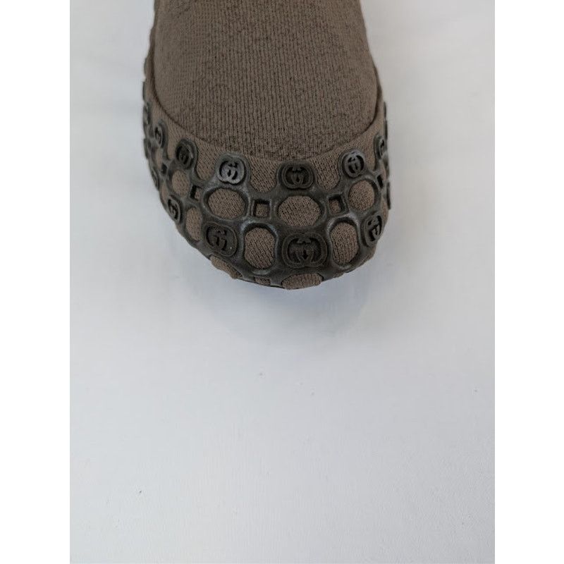 Gucci o1rshd1 Sponge Socks Slip-On Sneakers in Brown 42 Size US 9 / EU 42 - 14 Thumbnail