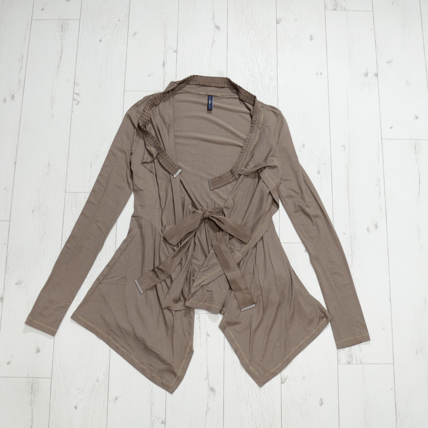 Japanese Brand HIGH USE Open Front Cardigan Sweater S Small Y2K Avant Garde Size S / US 4 / IT 40 - 1 Thumbnail