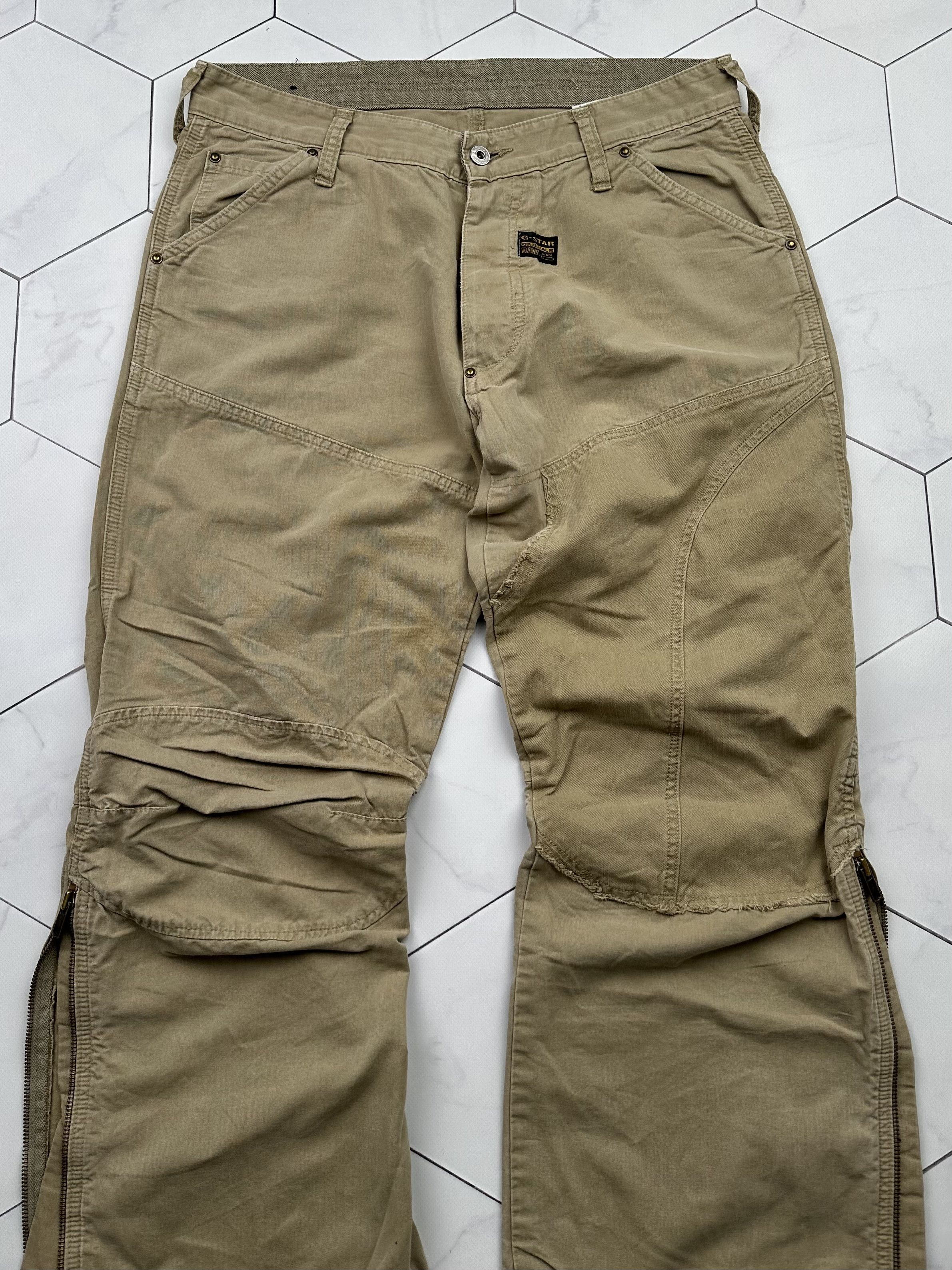 G-Star G Star Raw Vintage Pants (B25) Size US 34 / EU 50 - 2 Thumbnail
