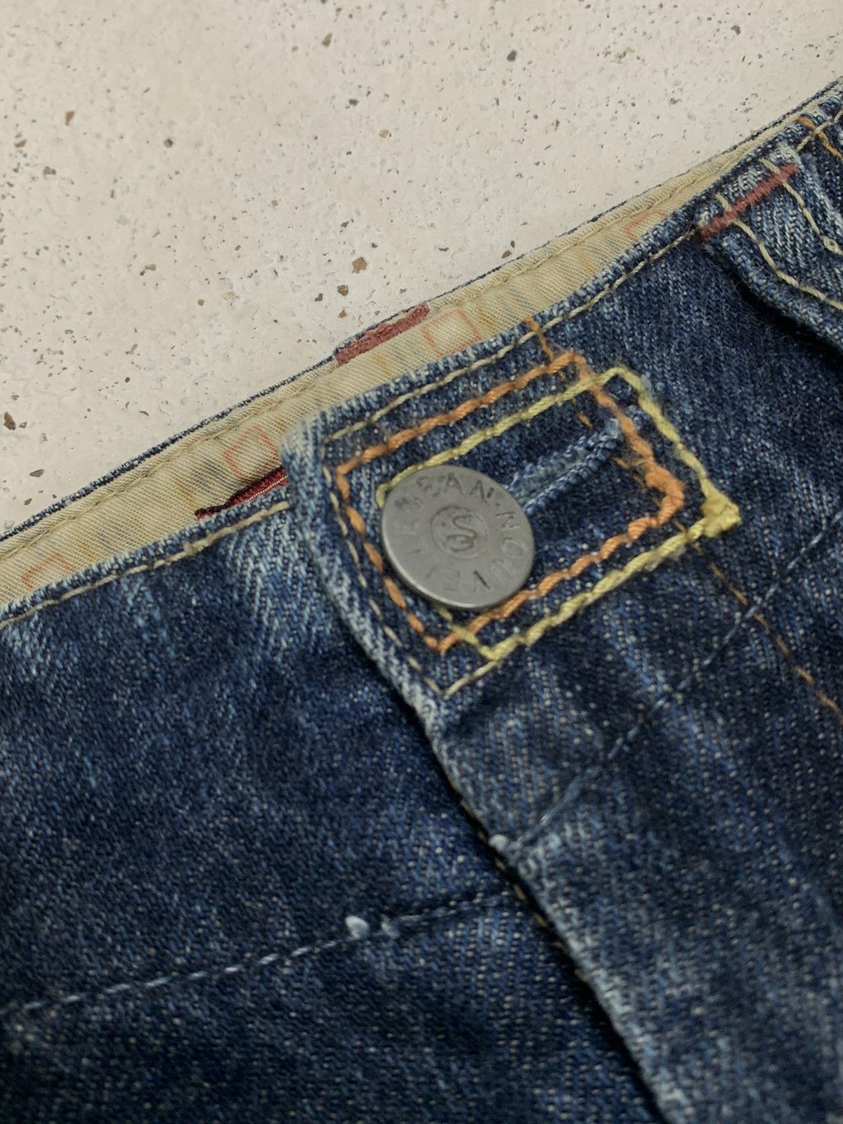 20471120 × Japanese Brand Sweet Camel Flare Kapital Style Whisker Distressed Denim Size US 28 / EU 44 - 10 Thumbnail