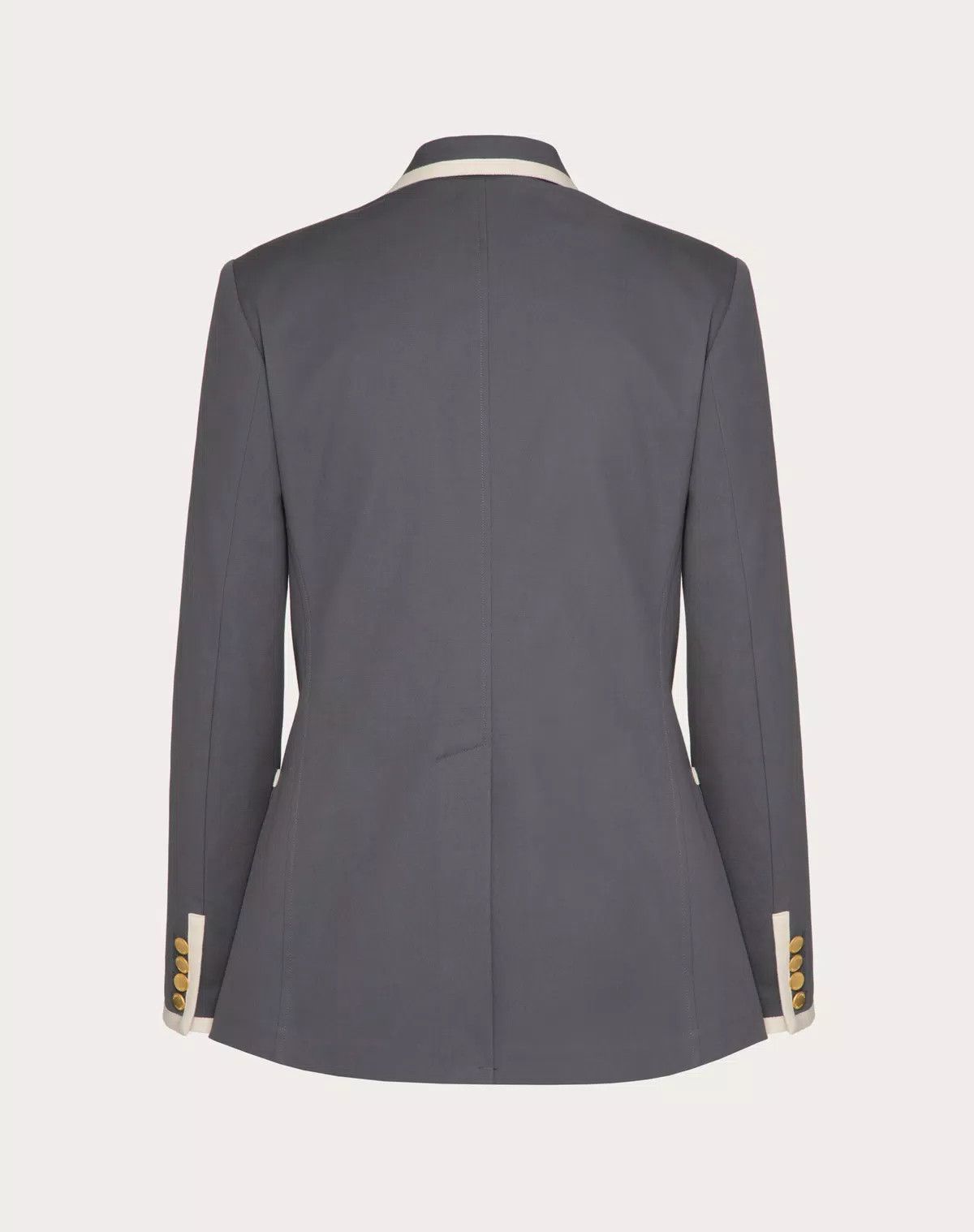 oc11z0725 Double Breasted Jacket in Slate Grey