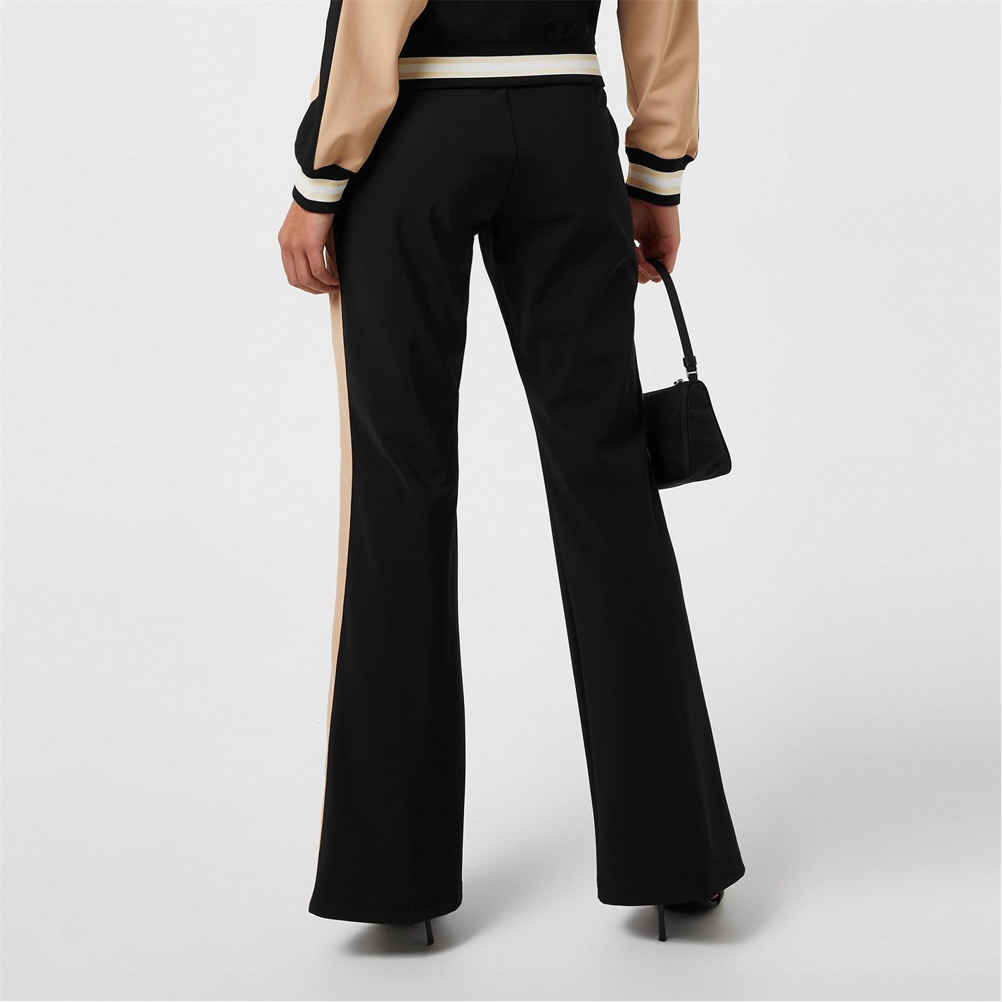 Palm Angels o1g2r1mq0325 Tracksuit Pant in Black & Beige Size 31" - 5 Thumbnail
